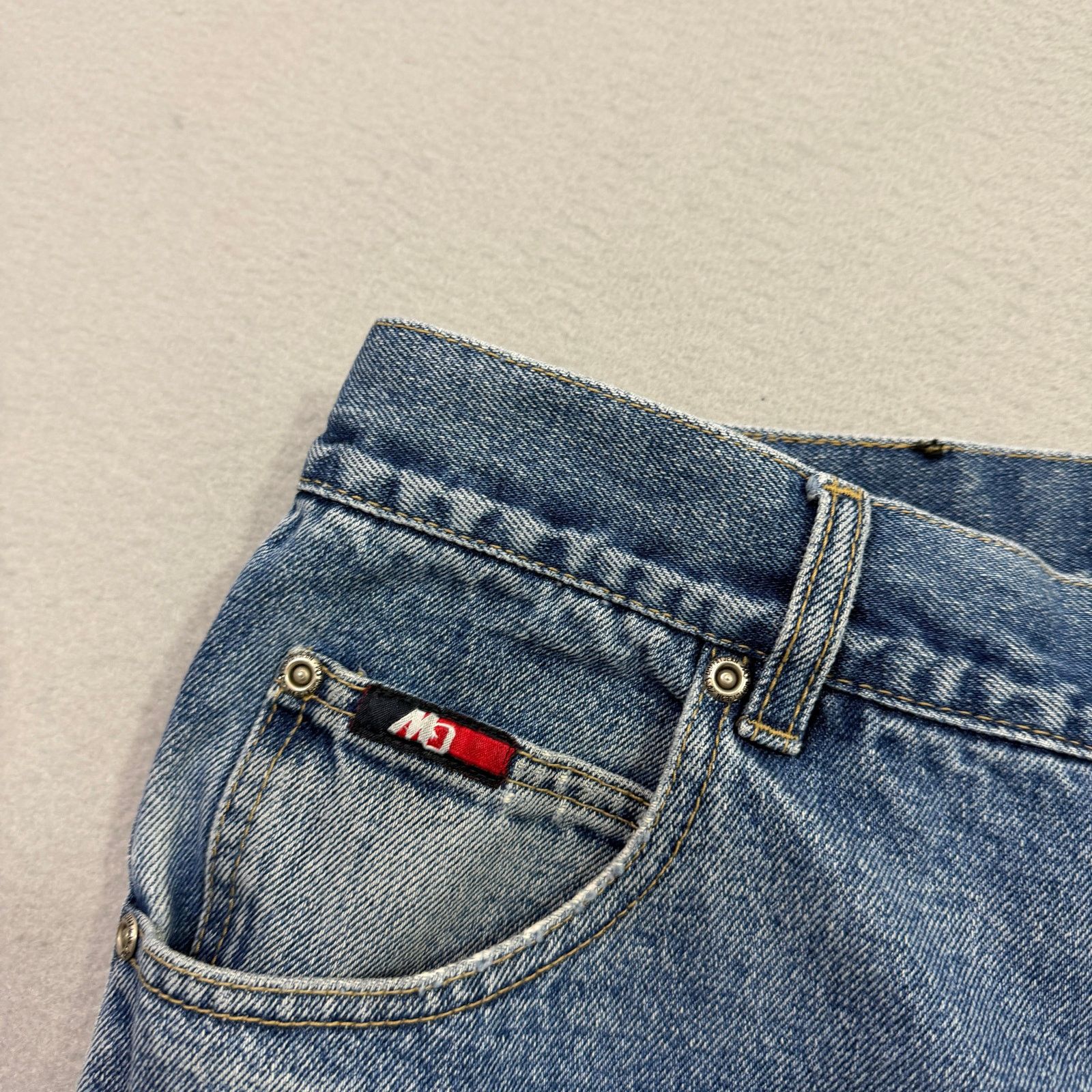 Vintage Vintage Moffat Jean Shorts Men's 38 Blue 13" Inseam Jorts Size US 38 / EU 54 - 4 Thumbnail