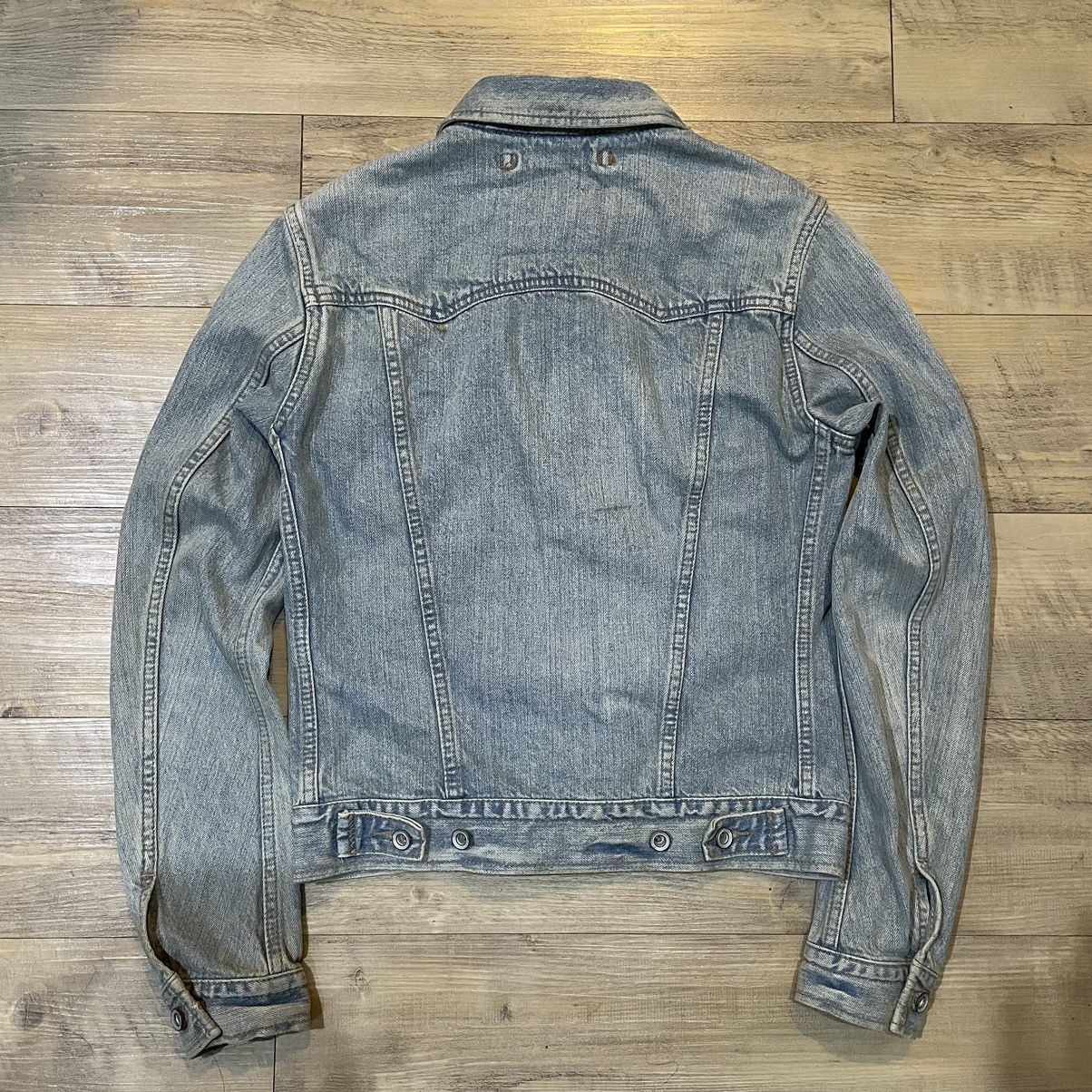 GOA Goa selvedge distressed denim jacket Size US S / EU 44-46 / 1 - 5 Thumbnail