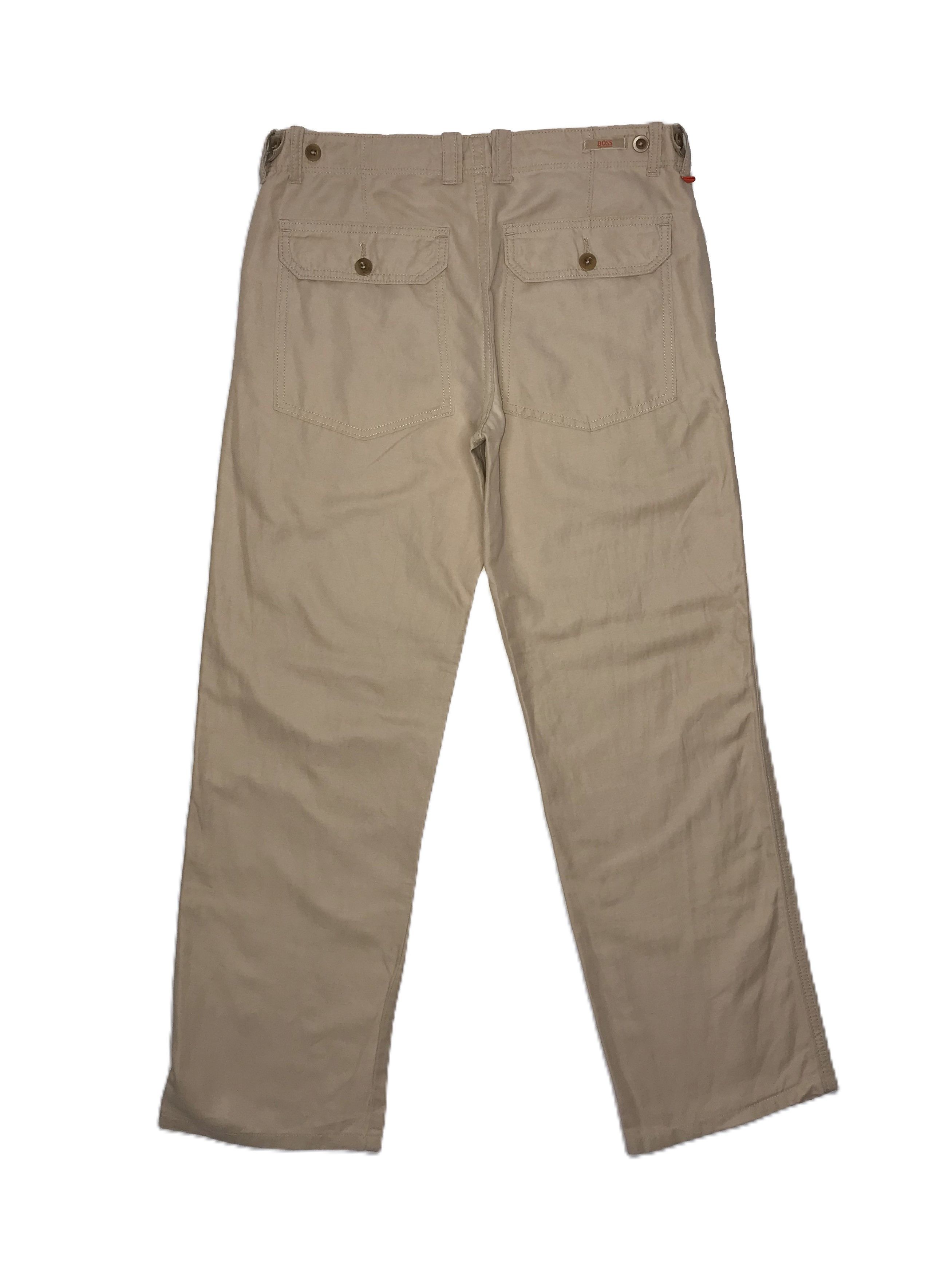 Hugo Boss Hugo Boss Mens Trousers Linen Comfort Fit Sz 46 Size US 30 / EU 46 - 2 Thumbnail