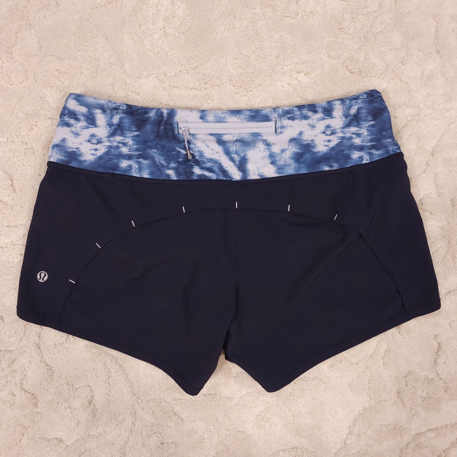 Lululemon Lululemon Run Times Short Naval Blue Sz 6 Size 28" / US 6 / IT 42 - 4 Thumbnail