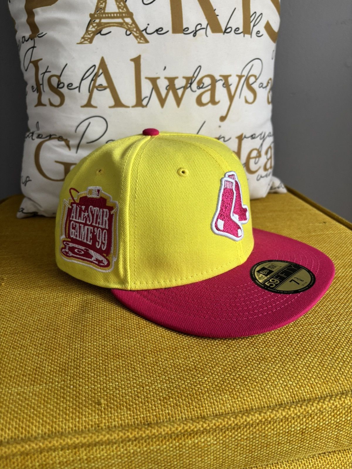 New Era Boston Red Sox Fitted Hat Size ONE SIZE - 1 Thumbnail