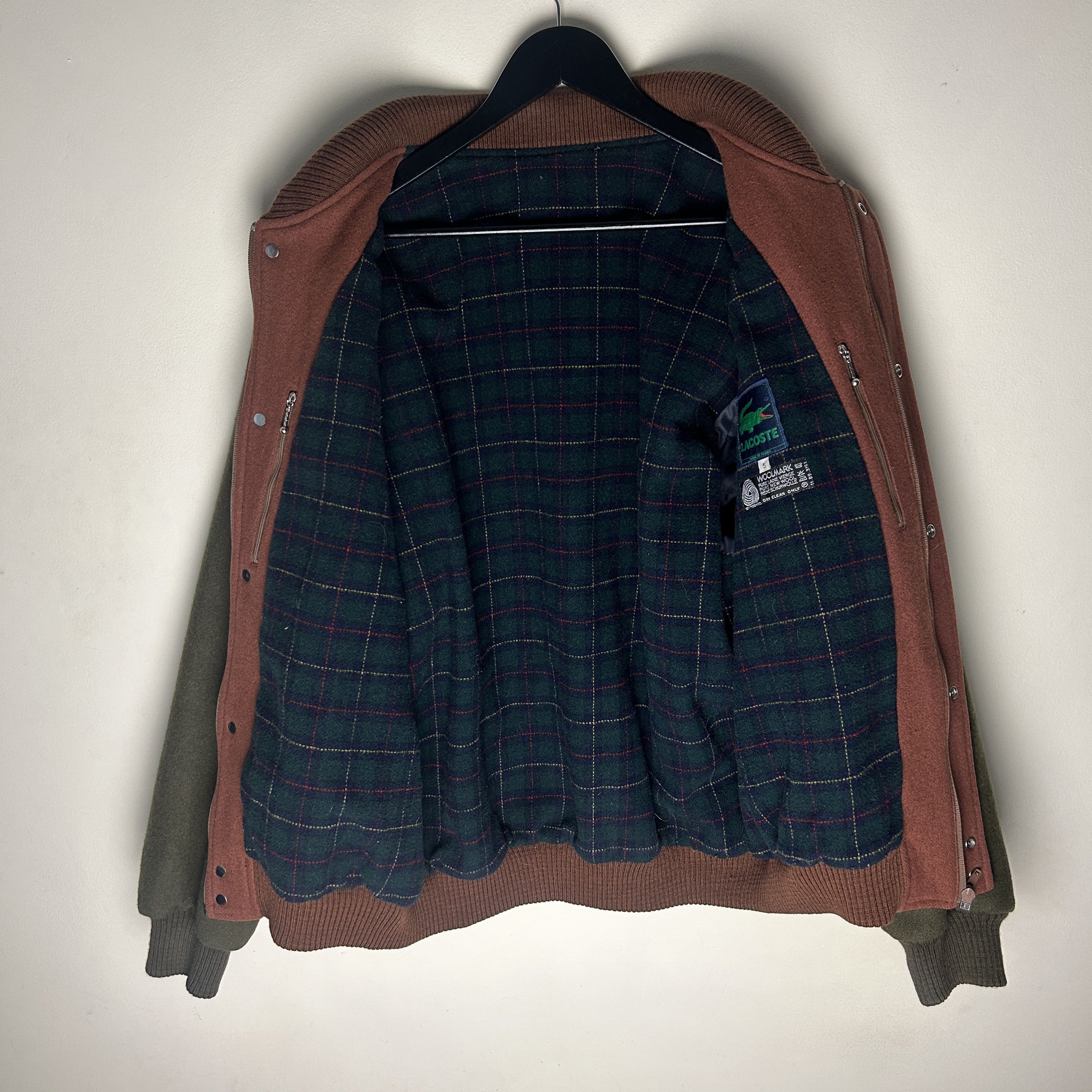 Vintage Lacoste Varsity Jacket