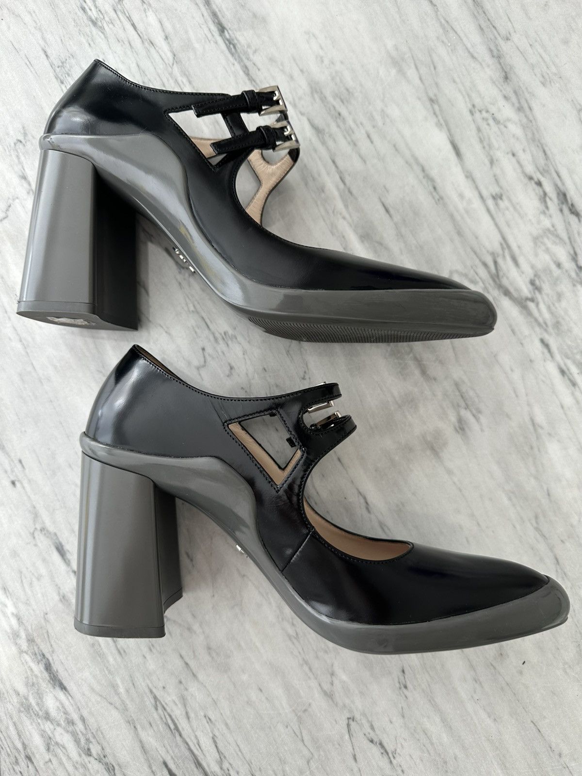 Prada Prada "Archive" 2015 Collectible Mary Jane Shoes Size US 8 / IT 38 - 8 Thumbnail