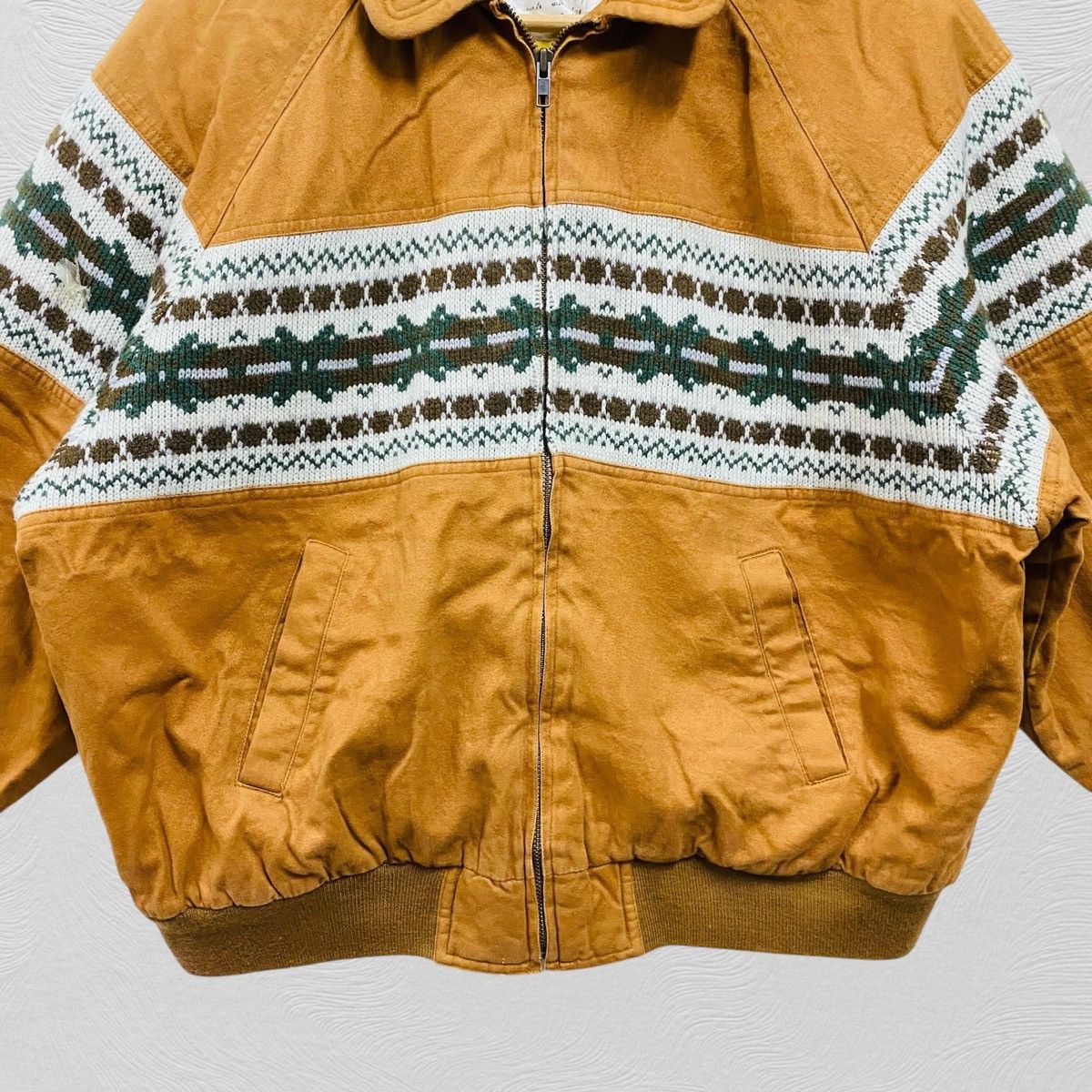 Japanese Brand Sand beige jacket navajo style japanese brand Size US XL / EU 56 / 4 - 4 Thumbnail