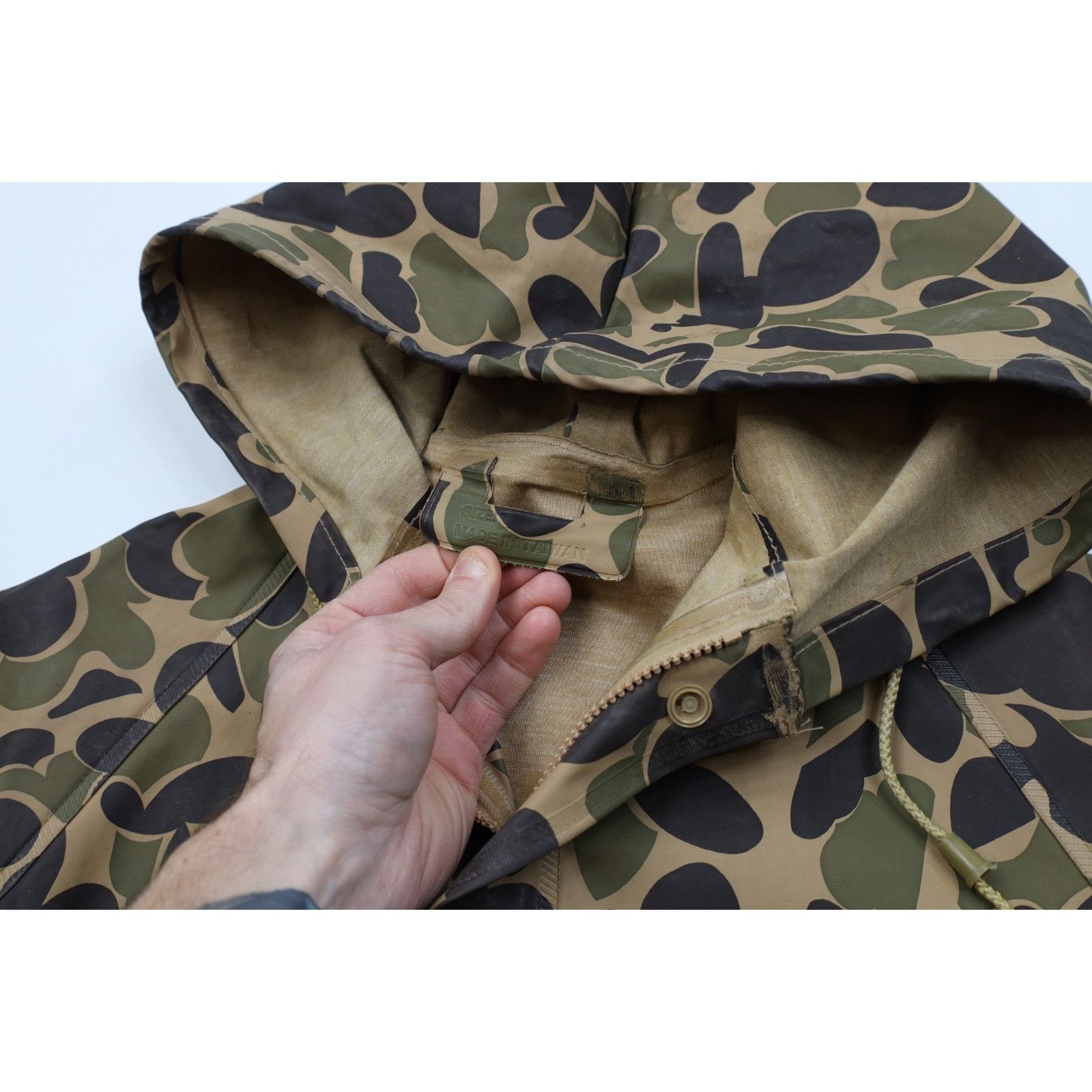 Vintage Vintage 90s 2 Piece Waterproof Frogskin Camouflage Suit Size US L / EU 52-54 / 3 - 5 Thumbnail