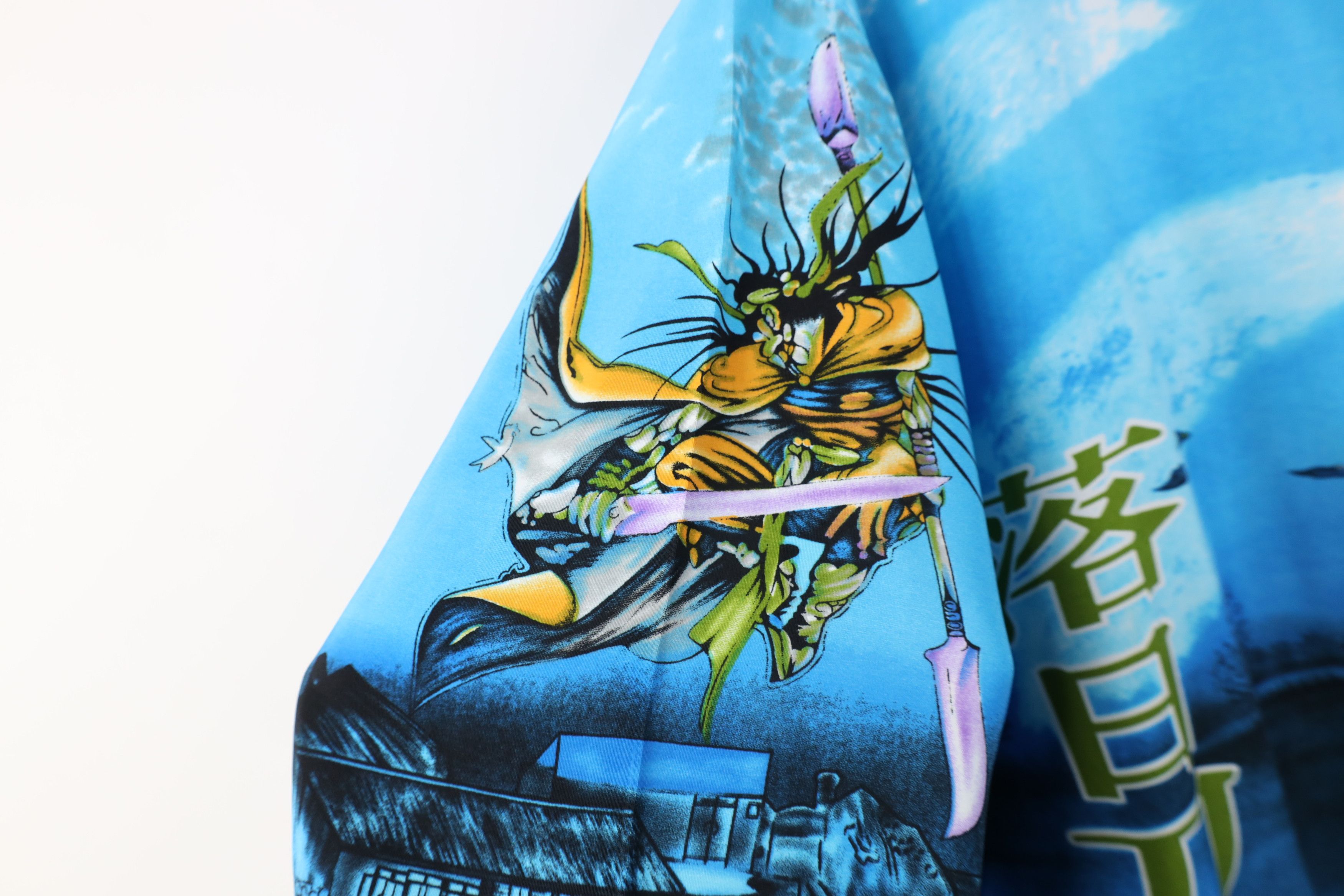 Vintage Vintage 90s Y2K Streetwear Samurai Warrior Button Shirt Size US L / EU 52-54 / 3 - 8 Thumbnail