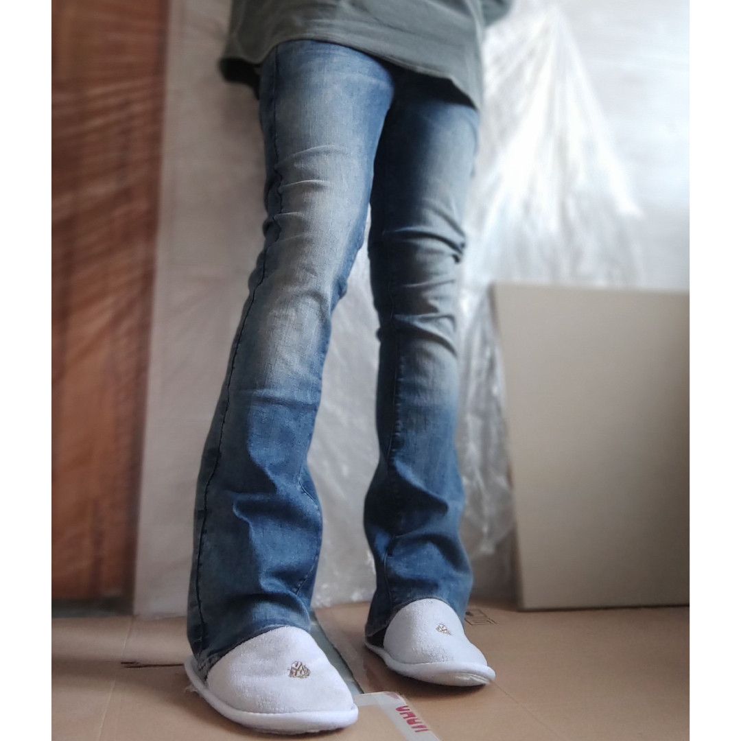G-Star Flared Bootcut Skinny Stacked Pants Bell Bottom Denim 27 Size US 27 - 19 Thumbnail