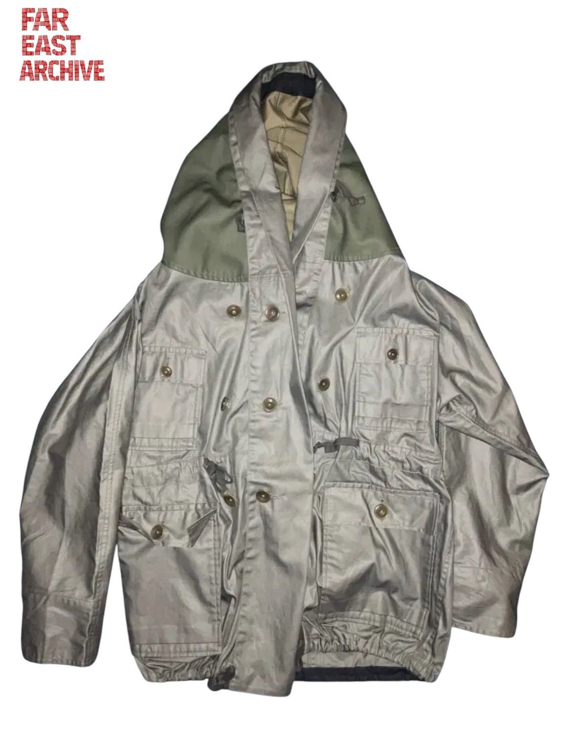 Kapital Kapital K.P.A.M Wax Cotton Ring Coat Size US M / EU 48-50 / 2 - 1 Thumbnail