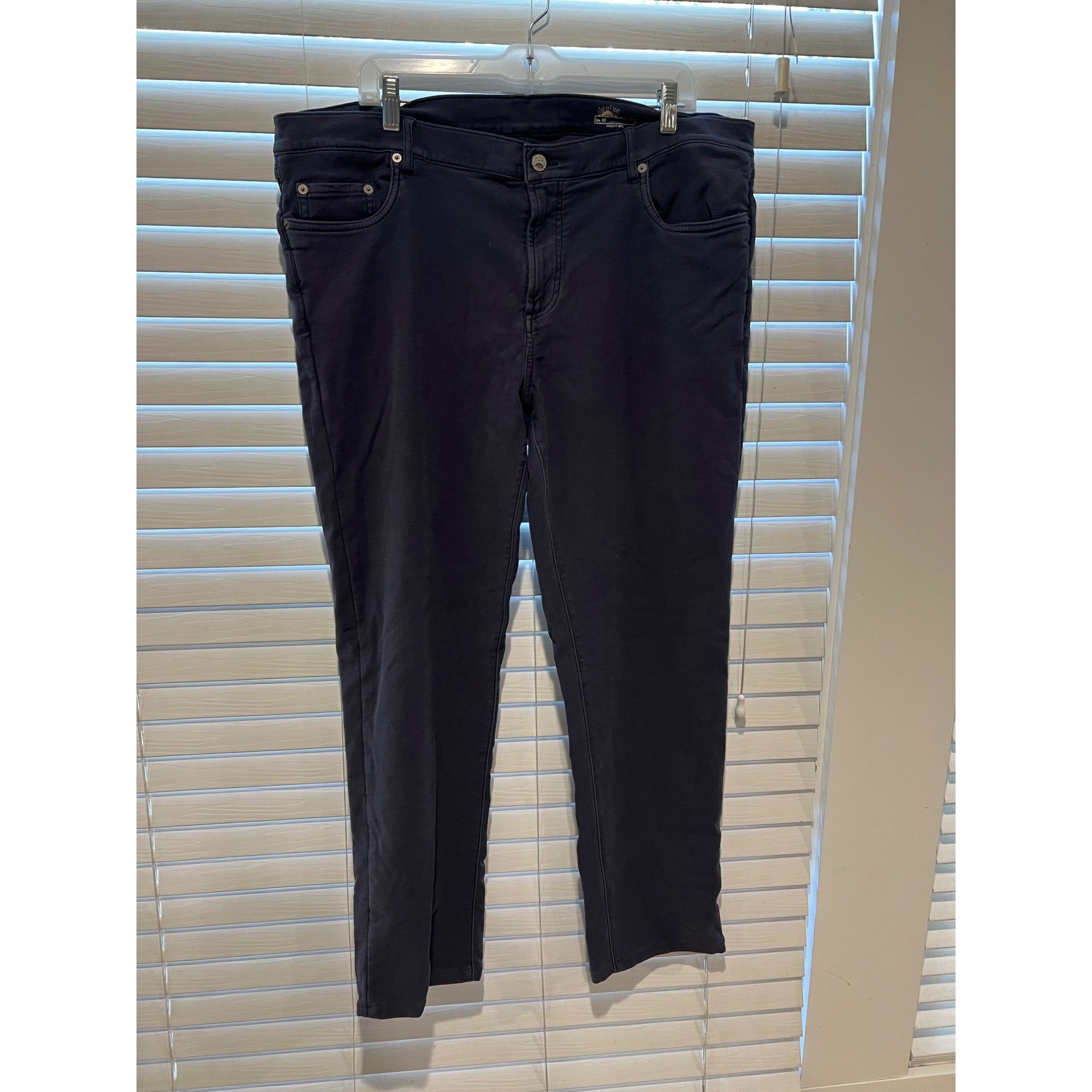 Faherty Faherty 5-Pocket Stretch Terry Mens Pants - Size - 40x30 Size US 40 / EU 56 - 1 Thumbnail