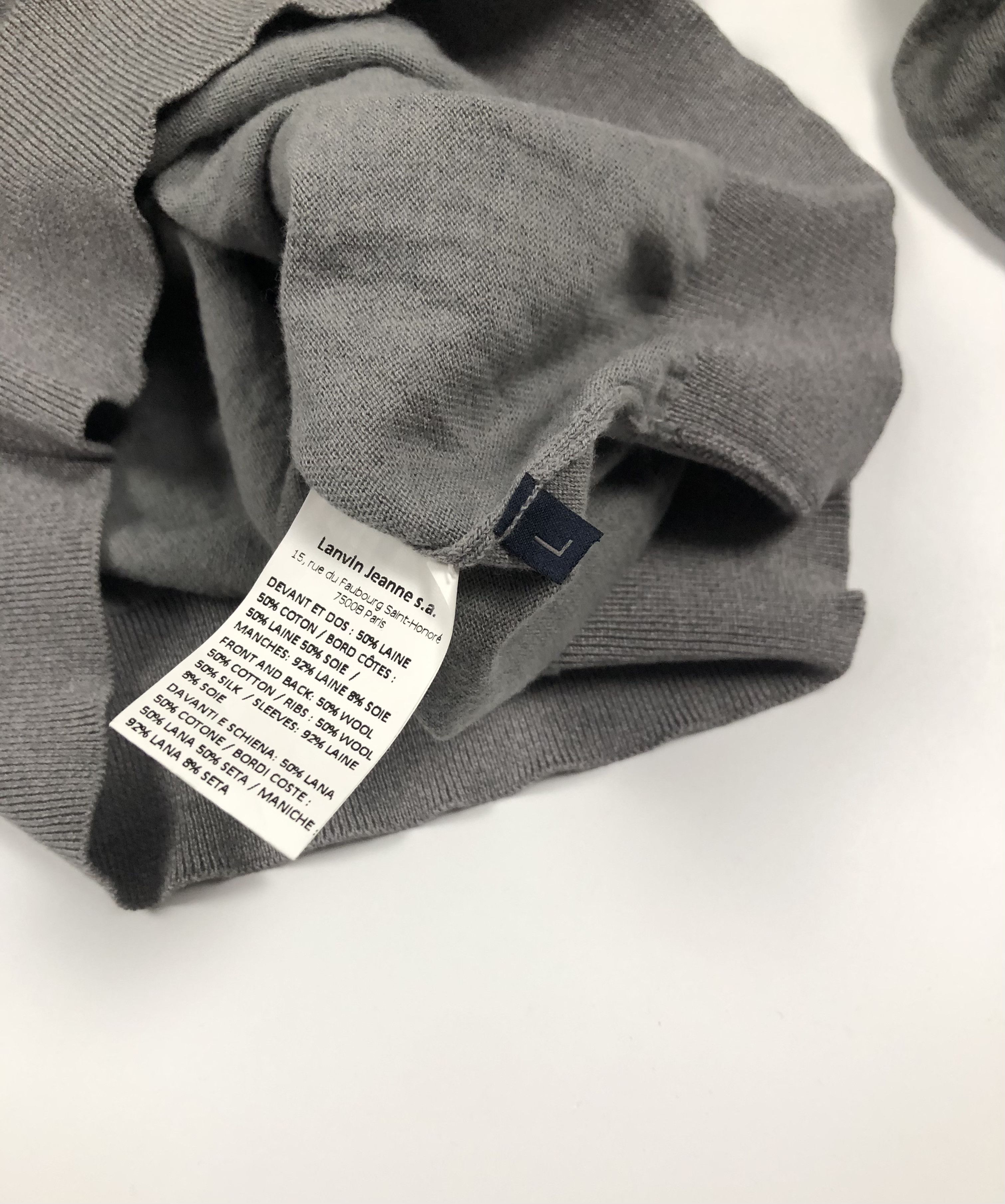 Lanvin Lanvin Crewneck Jumper Size US L / EU 52-54 / 3 - 7 Thumbnail