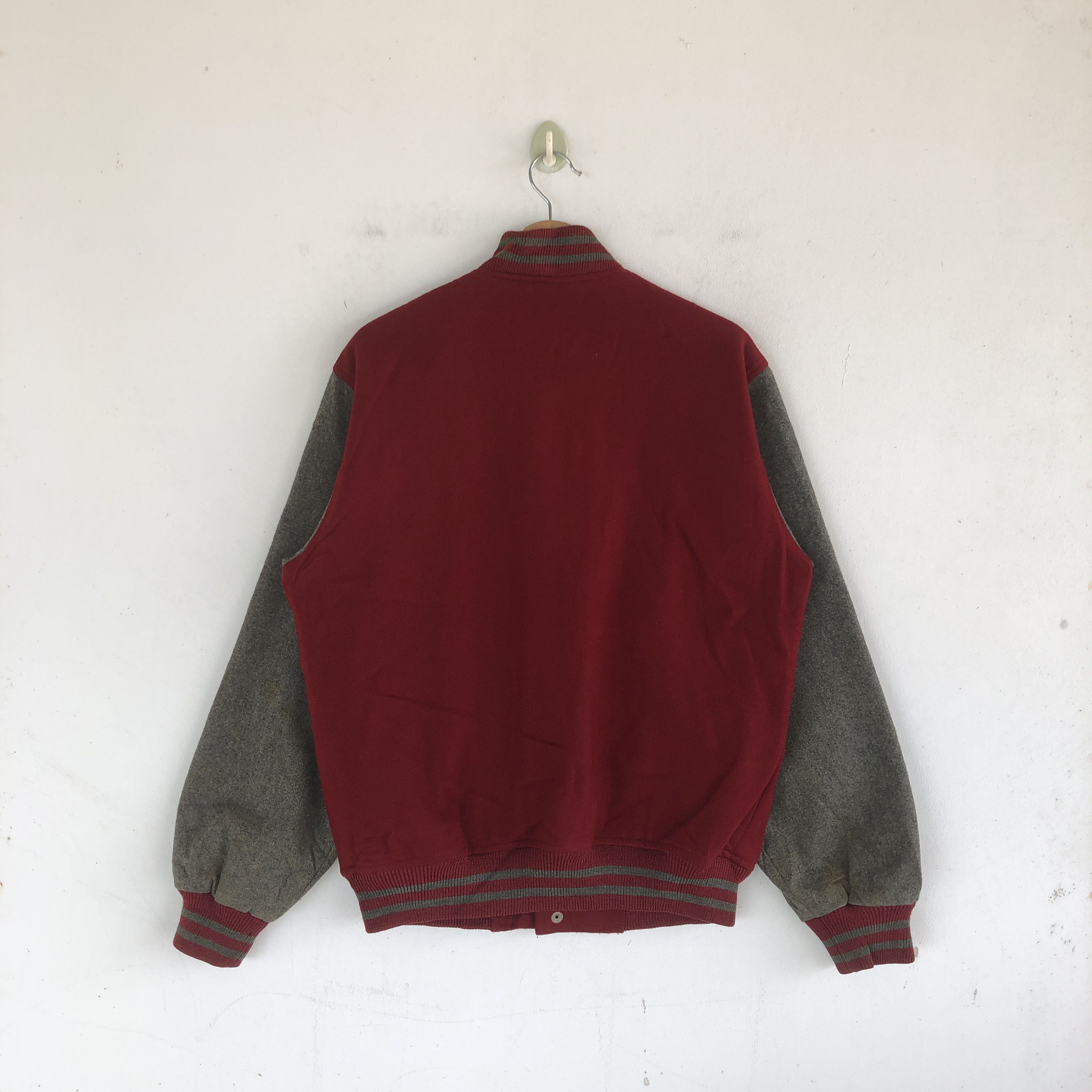 Japanese Brand Vintage Japanese Varsity Jackets Japanese Wool Jacket Size US M / EU 48-50 / 2 - 2 Thumbnail