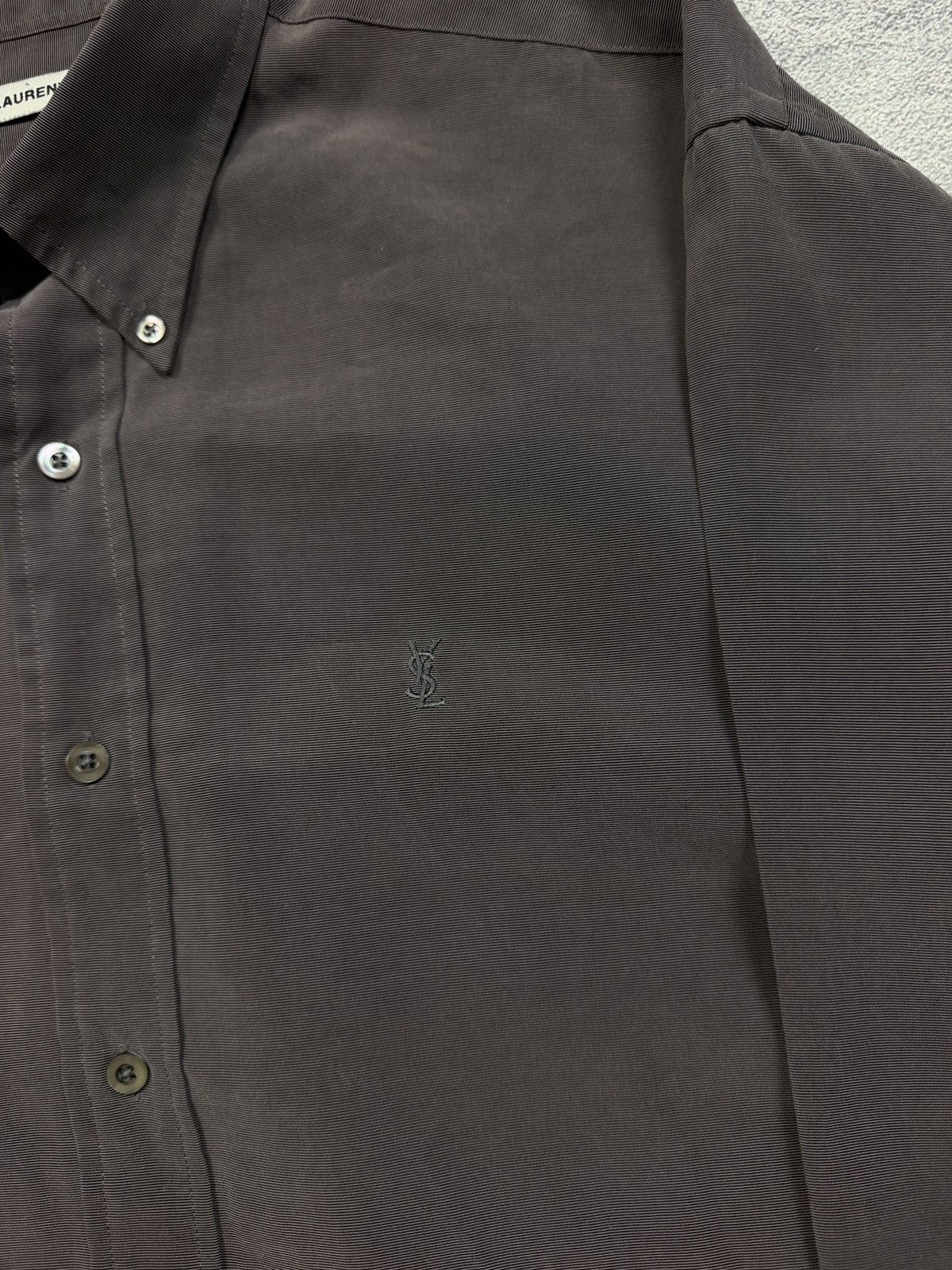 Yves Saint Laurent Vintage 90s Yves Saint Laurent YSL Shirt Rare Retro Y2K Hype Size US L / EU 52-54 / 3 - 3 Thumbnail