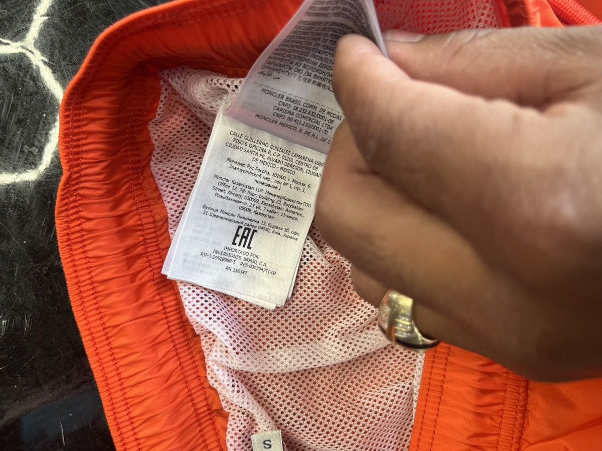 Moncler Moncler orange Drawstring Swim Shorts Size US 30 / EU 46 - 5 Thumbnail