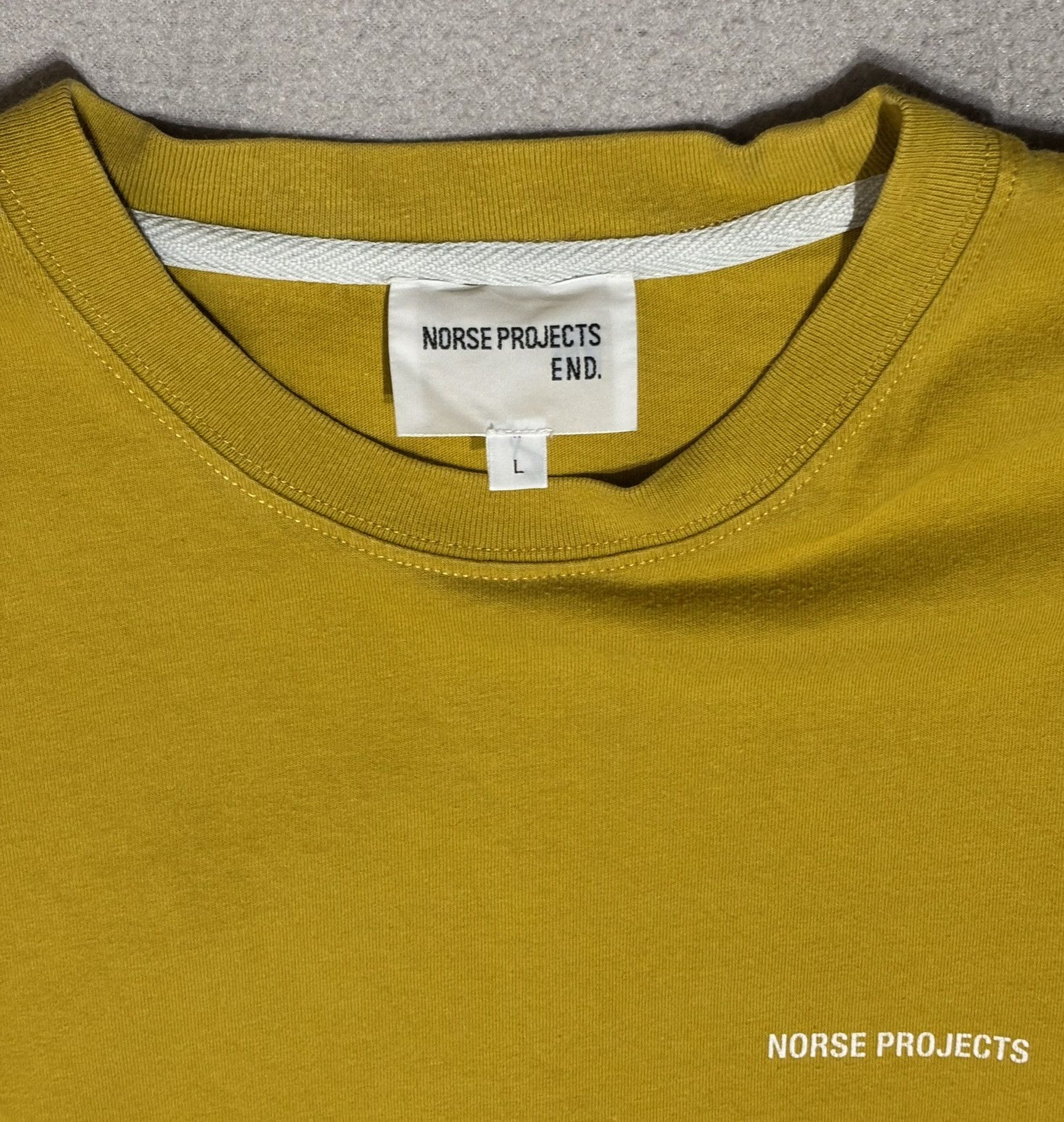 Norse Projects Norse Projects Yellow T-Shirt size L Size US L / EU 52-54 / 3 - 16 Thumbnail
