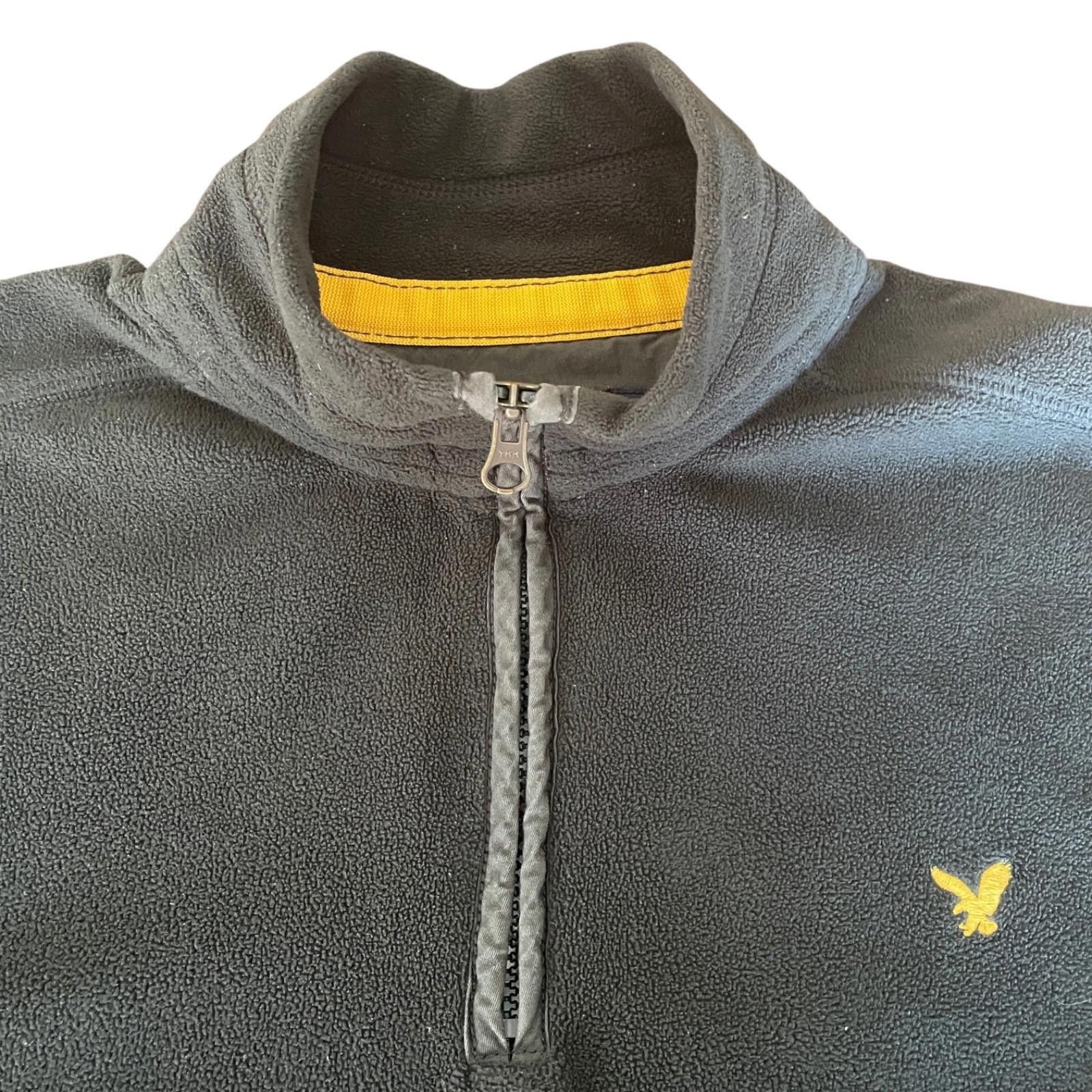 American Eagle Outfitters American Eagle Outfitters Mens LG 1/4 Zip Fleece Pullover Size US L / EU 52-54 / 3 - 4 Thumbnail