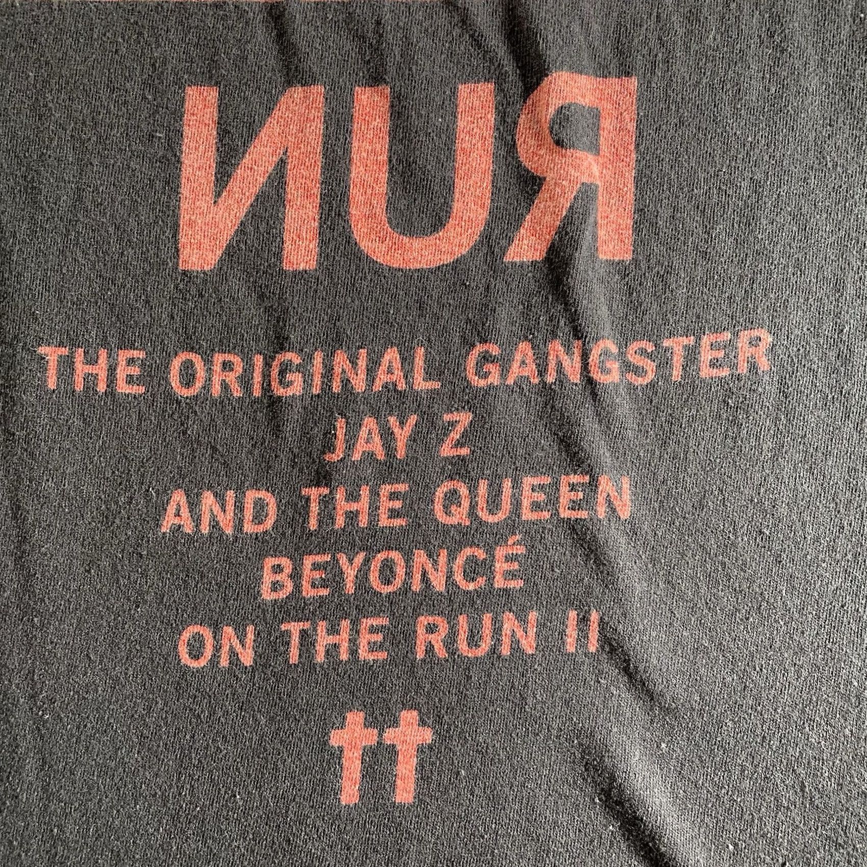 Vintage VINTAGE Beyonce Jay Z OTR 2 Shirt Mens XL black Retro Gangster Hype Rare black Size US XL / EU 56 / 4 - 3 Thumbnail