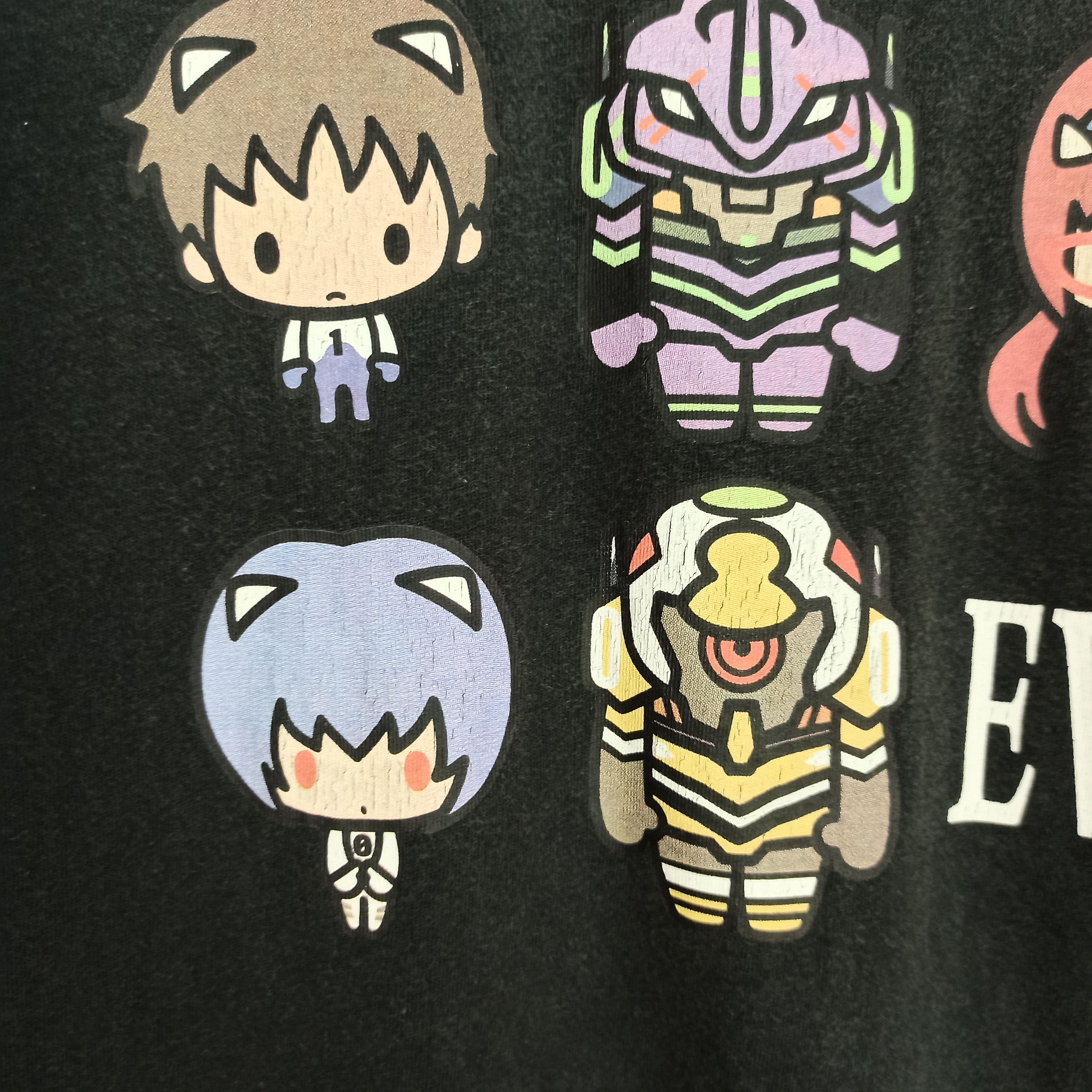 Anime Anime Evangelion EVA Micro Tshirt Faded Colour Size US M / EU 48-50 / 2 - 4 Thumbnail