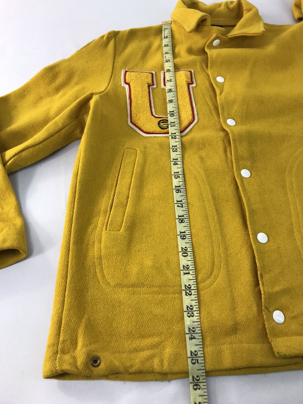 Vintage Brent Prep Montgomery Snap Varsity Jacket Heavy Wool Sleeve Size US M / EU 48-50 / 2 - 9 Thumbnail