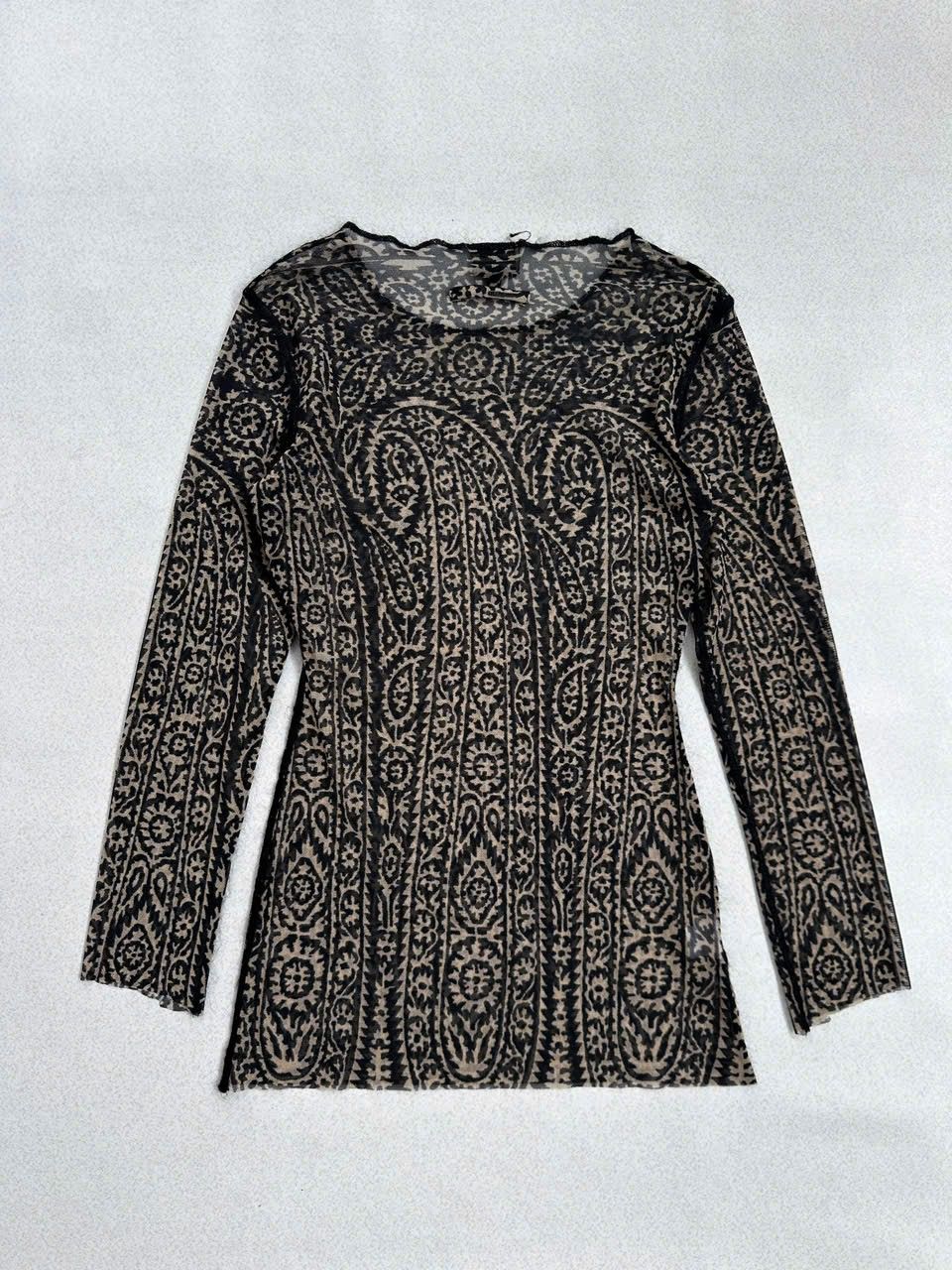 Designer × Jean Paul Gaultier 1990s Jean Paul Gaultier Maille Arabic Mesh Top Size S / US 4 / IT 40 - 2 Thumbnail