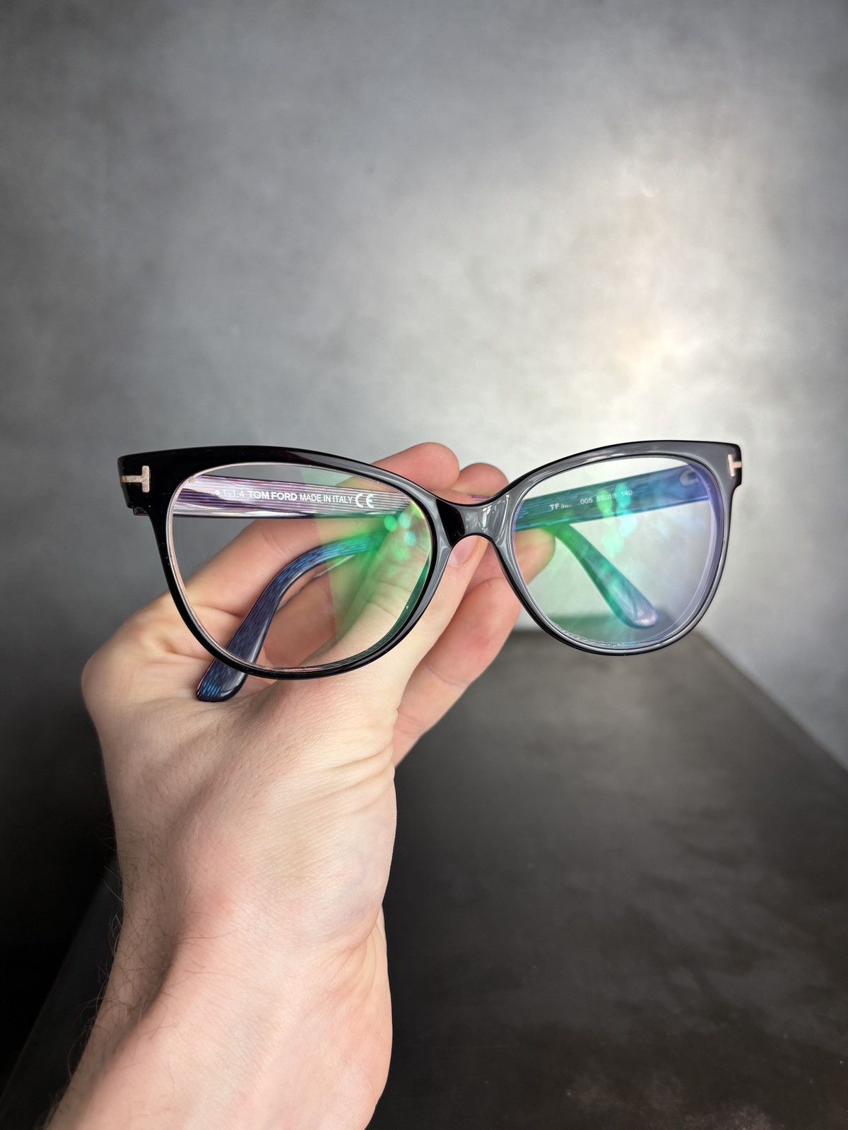 Tom Ford Tom Ford Eyeglasses TF 5291 Pearlescent Color Changing Frame Size ONE SIZE - 4 Thumbnail