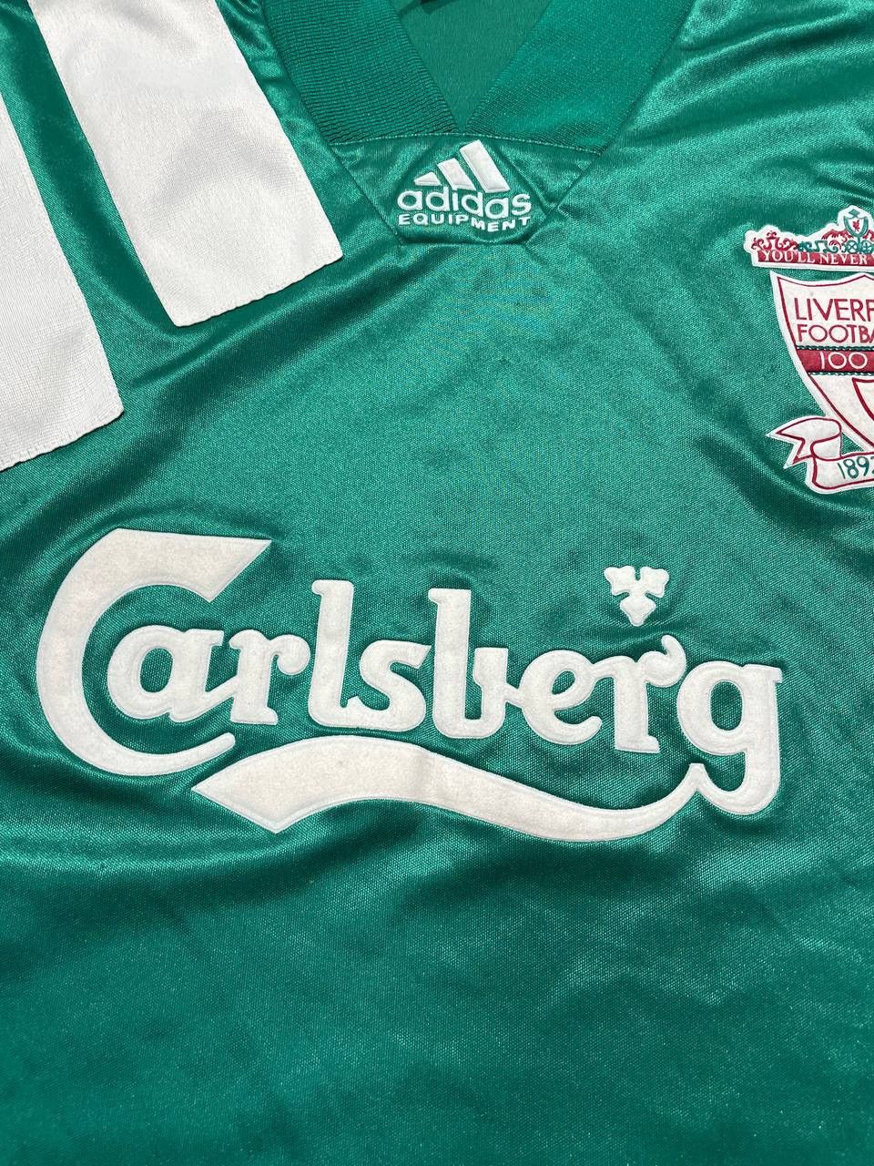 Adidas Vintage Adidas Liverpool 1992 1993 Away Shirt Soccer Jersey Size US M / EU 48-50 / 2 - 4 Thumbnail
