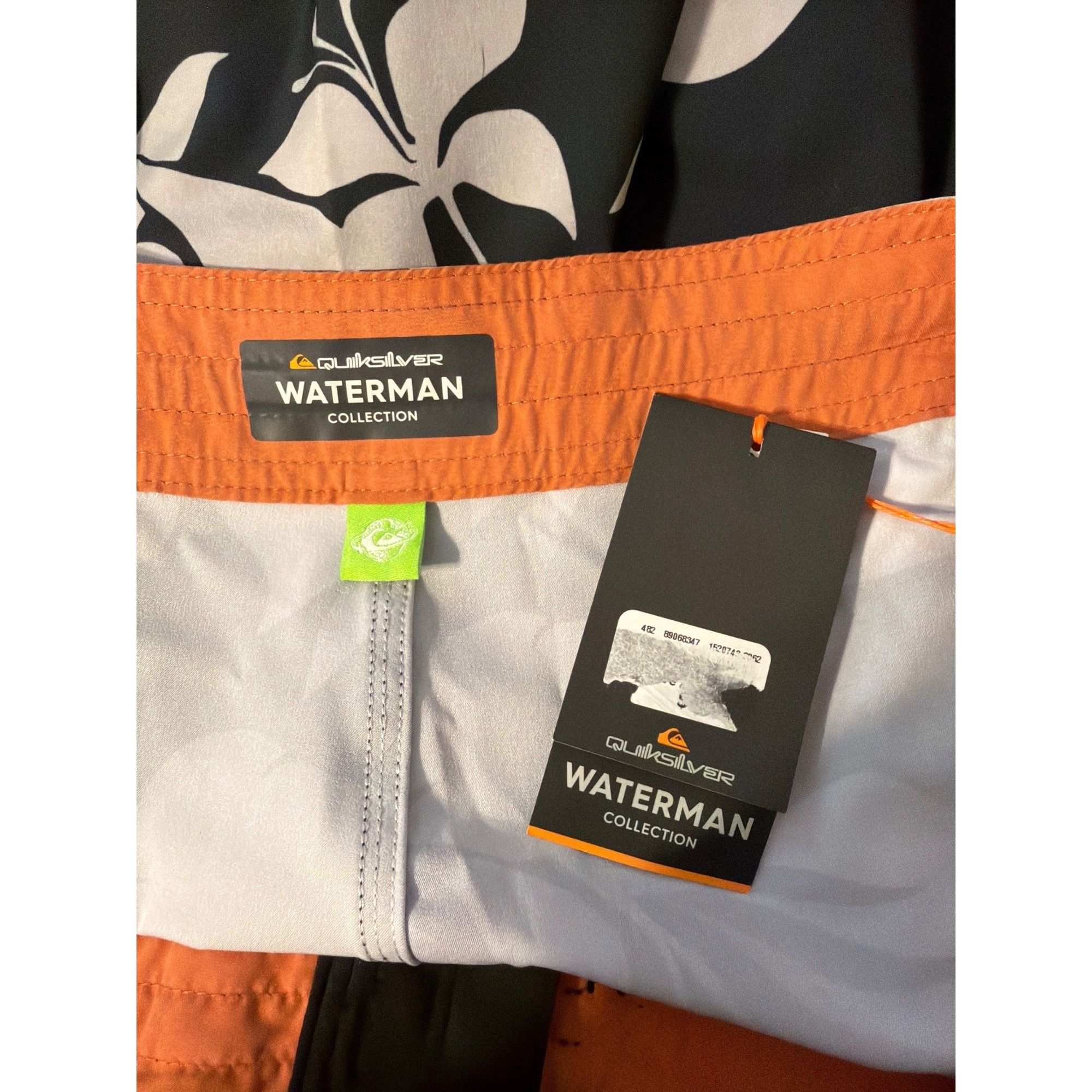 Quiksilver Quiksilver Waterman Big Island Boardshorts Bathing Suit Blac Size US 40 / EU 56 - 4 Thumbnail