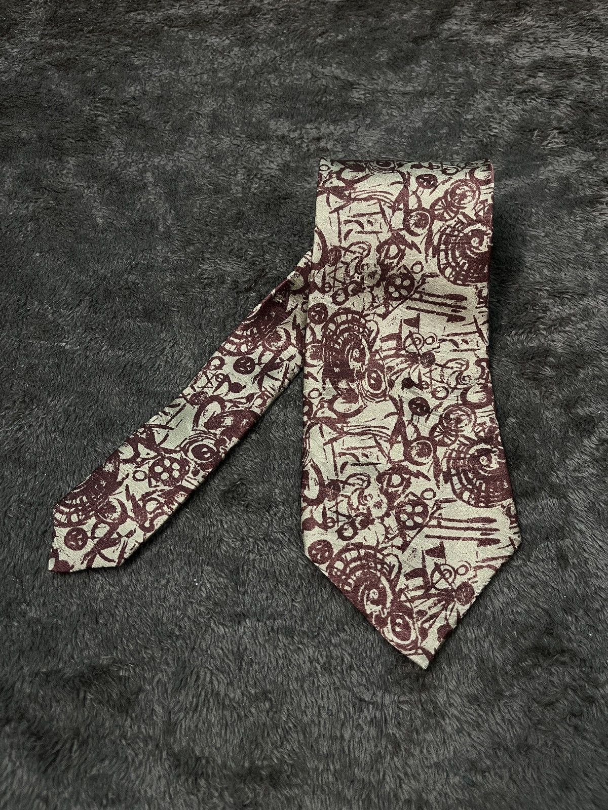 Kenzo × Vintage Kenzo Paris Silk Necktie Size ONE SIZE - 1 Thumbnail