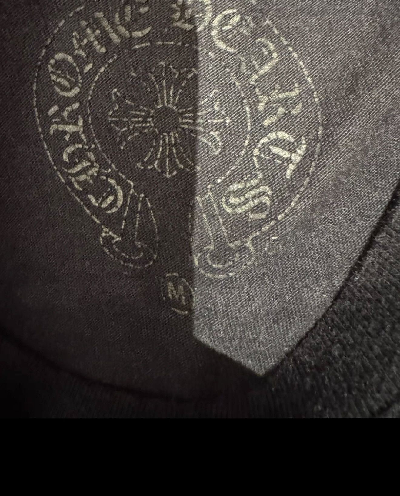 Chrome Hearts Chrome Hearts Classic Black Horseshoe Print T-Shirt Size US M / EU 48-50 / 2 - 3 Thumbnail