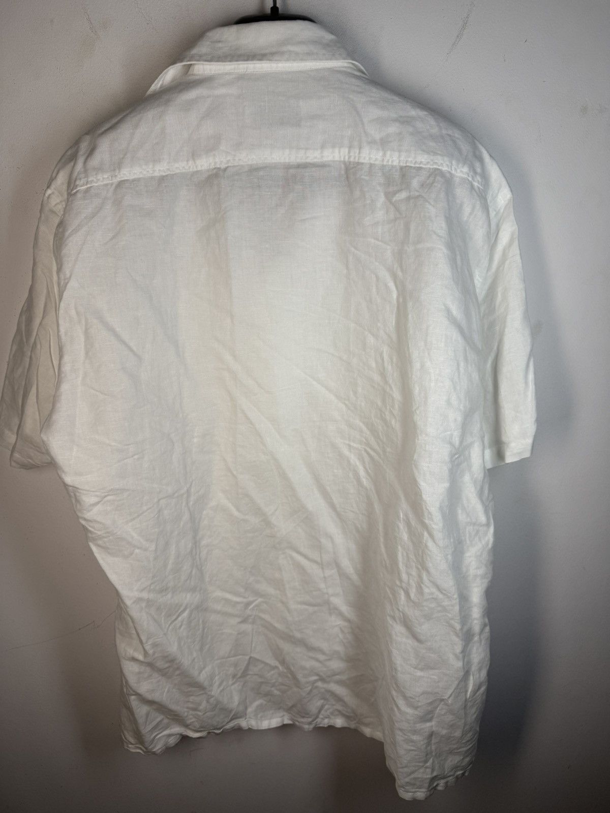Yves Saint Laurent Linen YSL Shirt White Summer Size US L / EU 52-54 / 3 - 16 Thumbnail