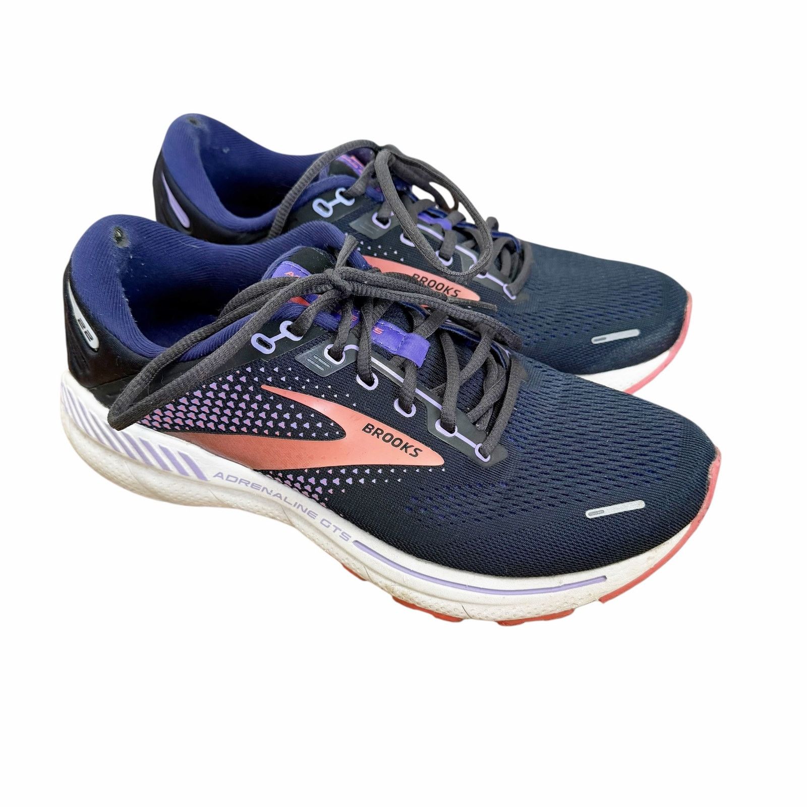 Brooks Brooks Purple Adrenaline GTS 22 Sneakers Sz 9 Wide Size US 9 / IT 39 - 1 Thumbnail