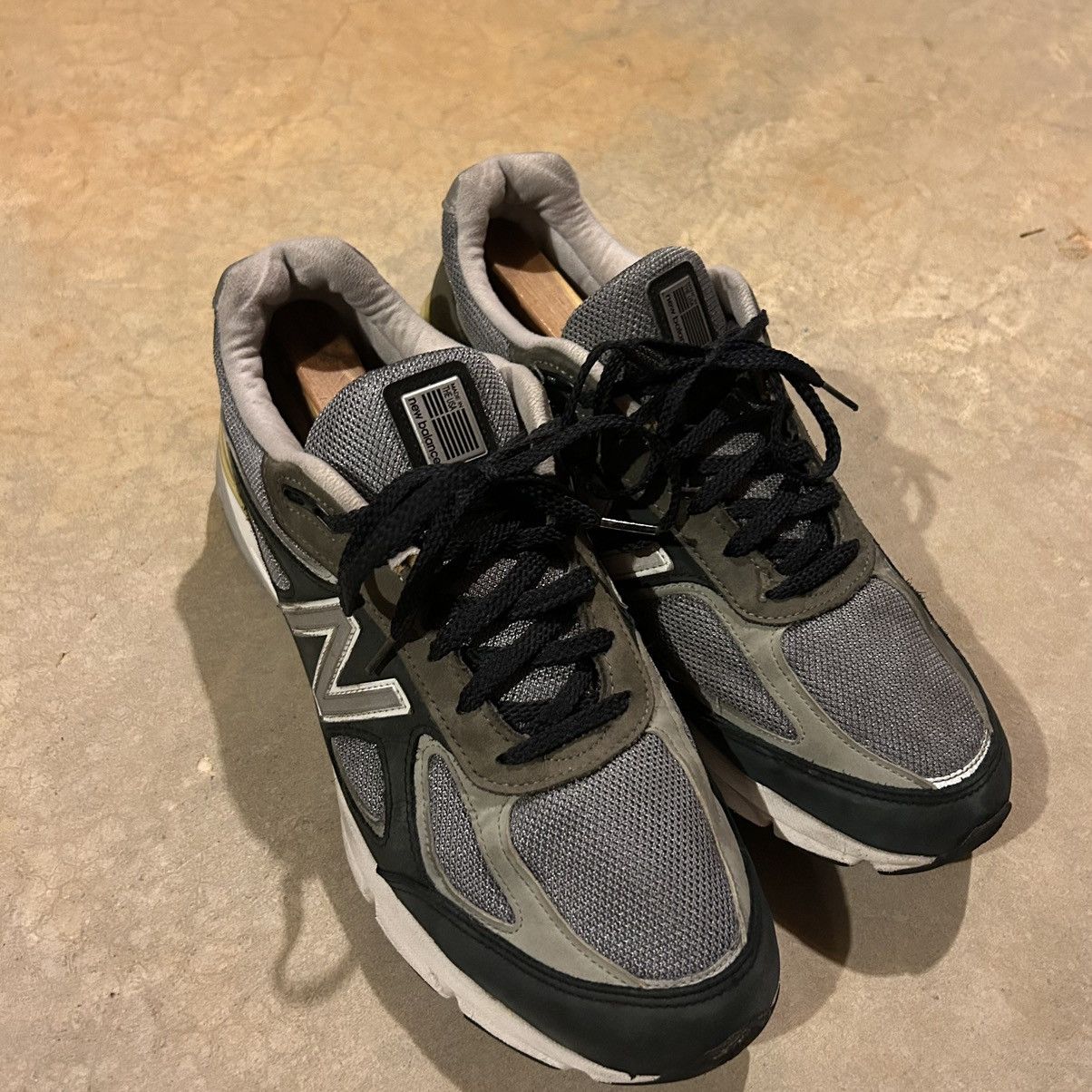 New Balance New Balance 990v4 Silver Mink 2017 US 12.5 Made in USA 🇺🇸 Size US 12.5 / EU 45-46 - 7 Thumbnail