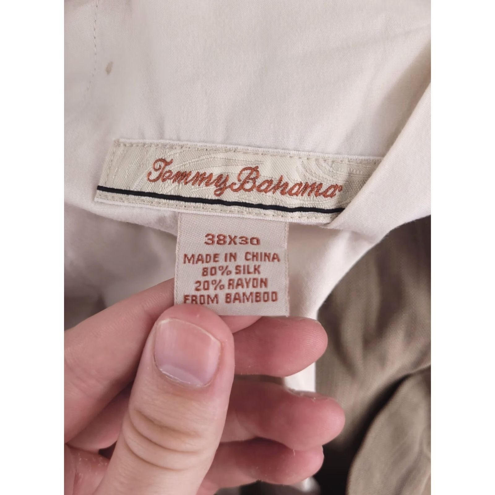 Tommy Bahama Tommy Bahama Pants Mens 38x27 Brown Silk Rayon Blend Bamboo Dress Pants Mens Brown Silk Rayon Blend 38x27 Tom* Size US 38 / EU 54 - 5 Thumbnail