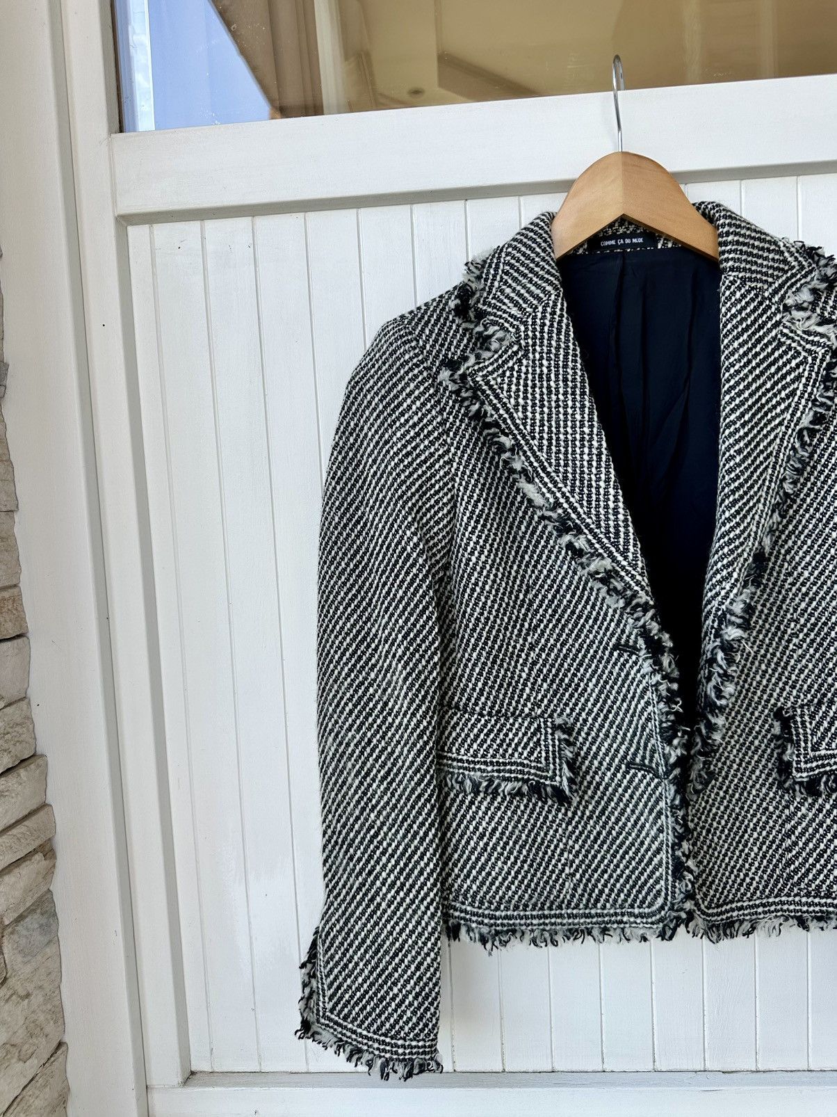 Comme Ca Ism 🇯🇵Vintage Comme Ca Du Mode Blazer Made jn Japan Size M / US 6-8 / IT 42-44 - 2 Thumbnail