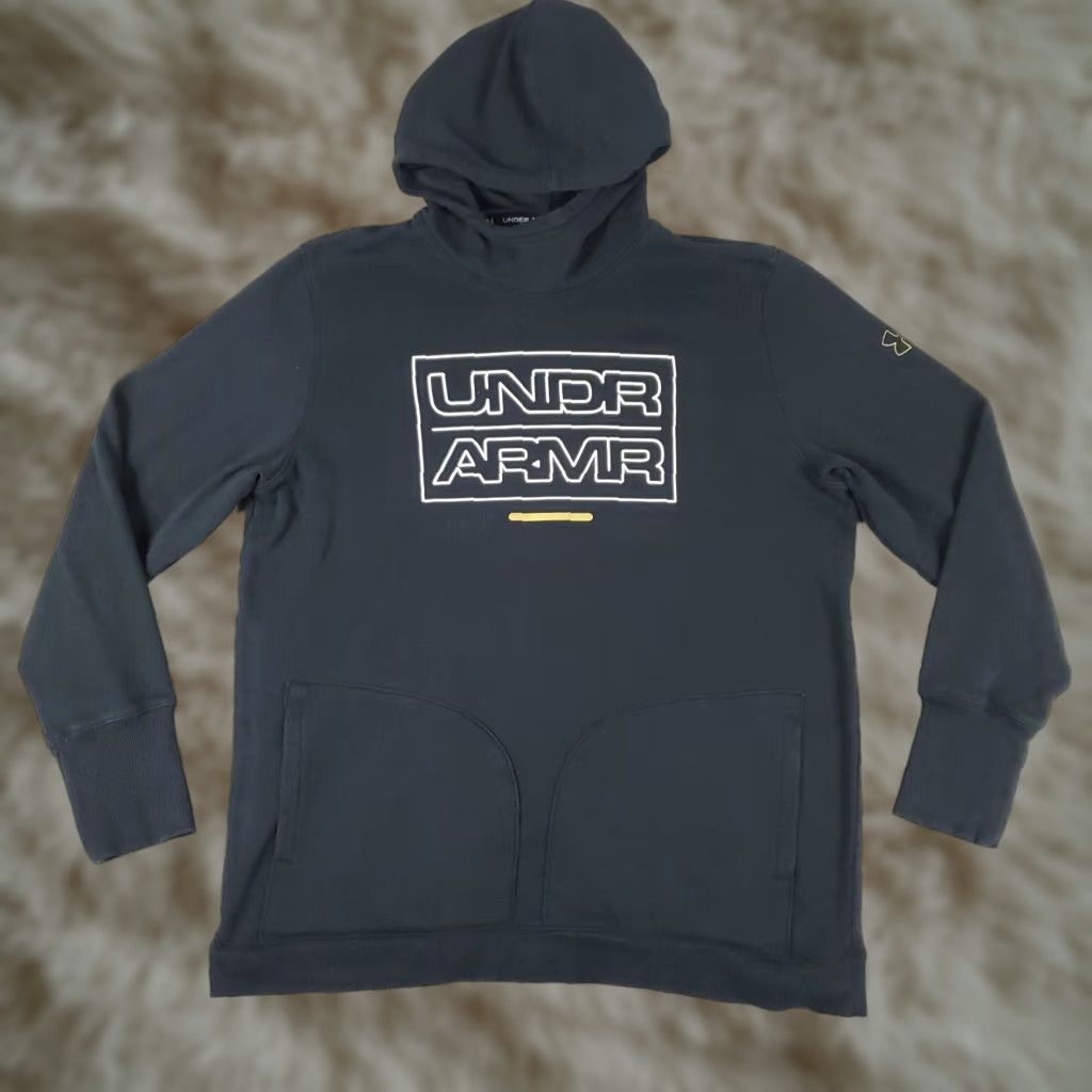 Under Armour Under Armour Hoodie Mens XL Black Pullover Sweatshirt Casual Size US XL / EU 56 / 4 - 1 Thumbnail