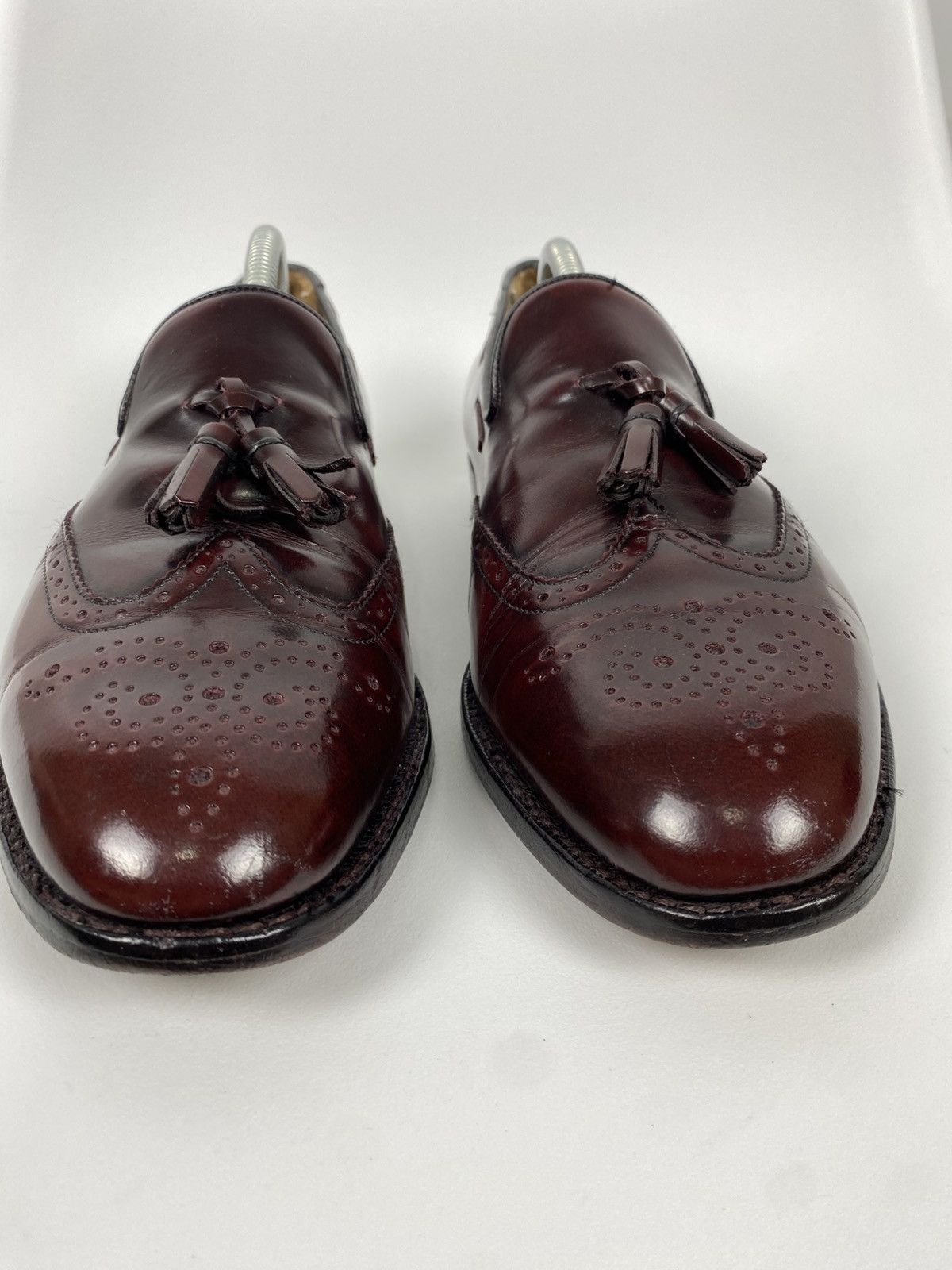 Barker Barker Patent Leather Fringed Loafers size EU8 US9 Size US 9 / EU 42 - 5 Thumbnail