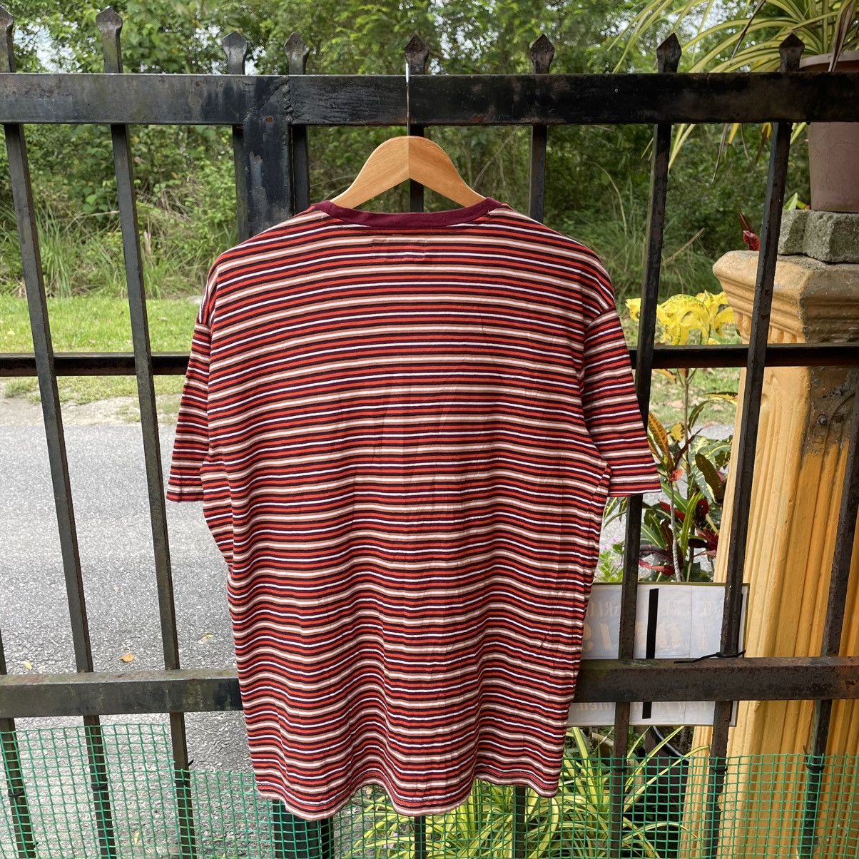 Lost Enterprises × Vintage 🔥Vintage Lost Skateboard Striped Tee Size US XL / EU 56 / 4 - 2 Thumbnail