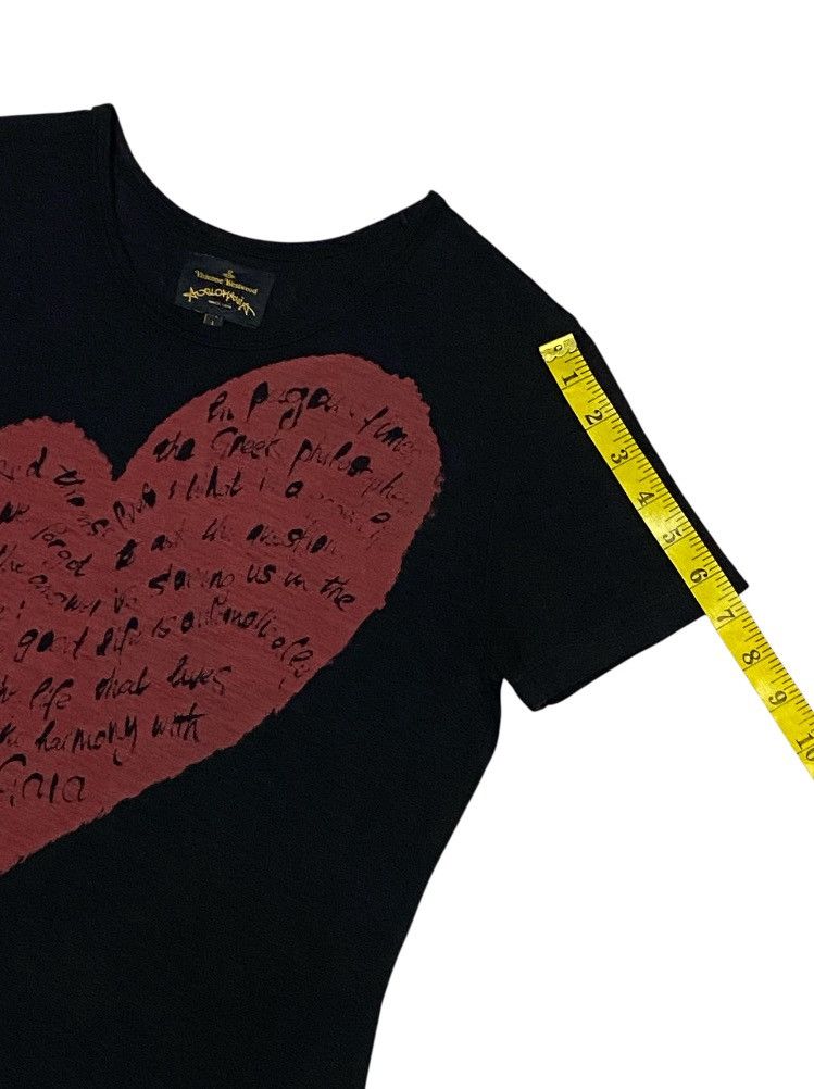 Vivienne Westwood Vivienne Westwood Anglomania Beige Heart Print “MONDAY”Shirt Size L / US 10 / IT 46 - 15 Thumbnail