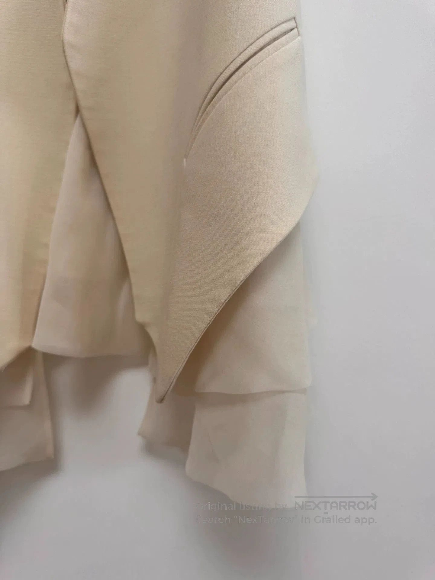 Brunello Cucinelli cream color faux layered vest by brunello cucinelli. Size US M / EU 48-50 / 2 - 4 Thumbnail
