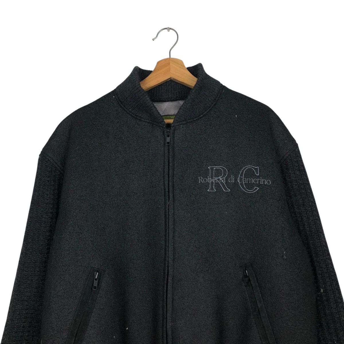 Japanese Brand 🔥VINTAGE BOMBER JACKET ROBERTA DI CAMERINO ISSEY MIYAKE Size US M / EU 48-50 / 2 - 4 Thumbnail