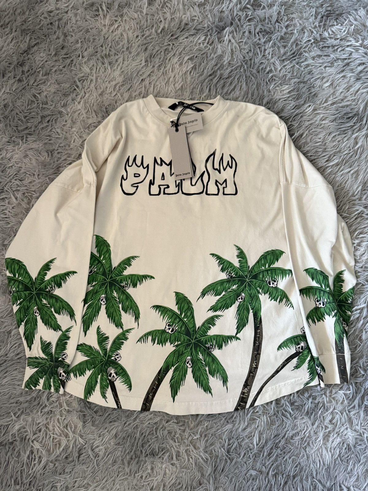 Palm Angels palm tree sweatshirt Size US L / EU 52-54 / 3 - 1 Thumbnail