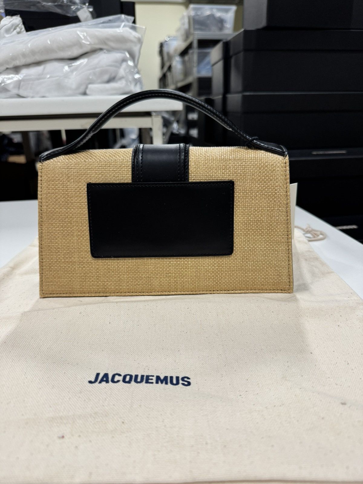 Jacquemus Jacquemus Le Grand Bambino Shoulder Bag Size ONE SIZE - 4 Thumbnail