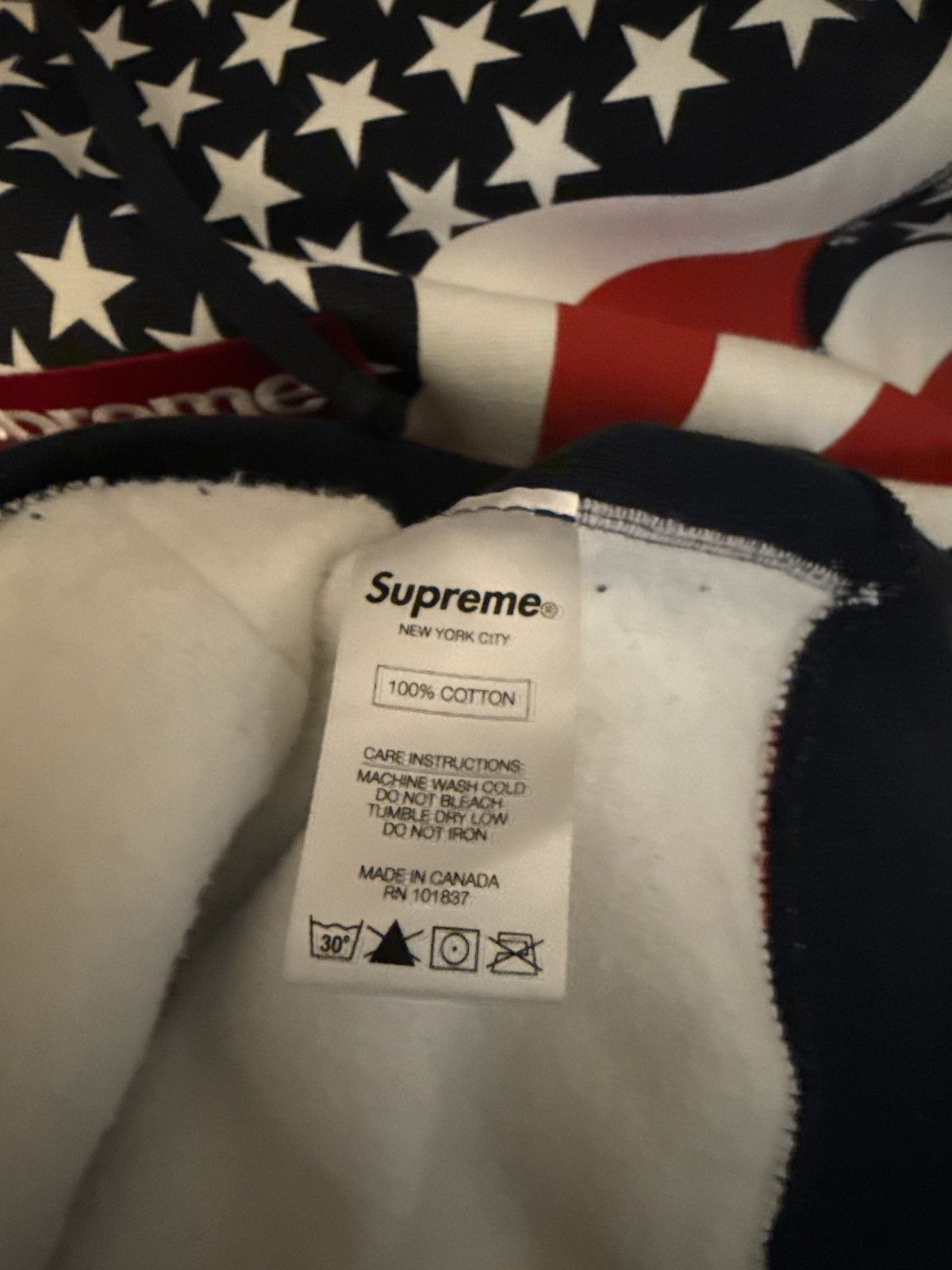 Supreme Supreme USA box logo hoodie Size US M / EU 48-50 / 2 - 5 Thumbnail