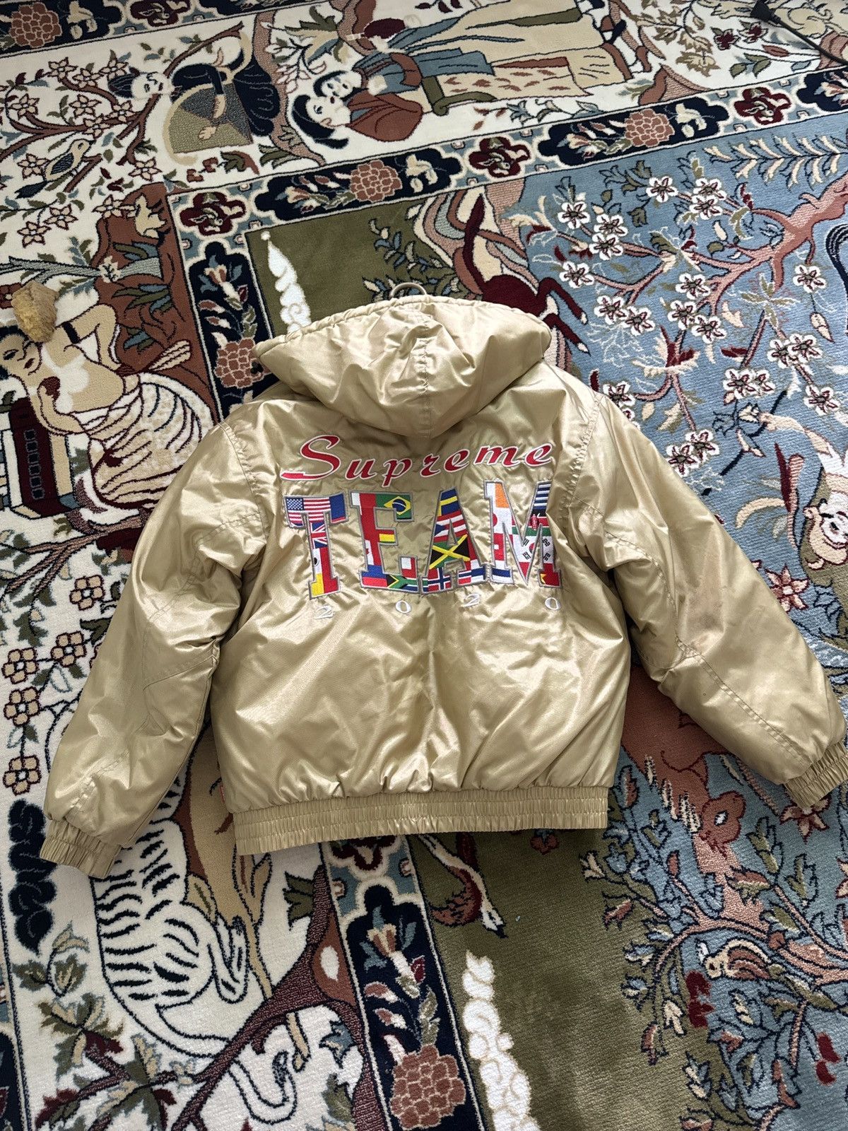 Supreme Supreme Team Puffy Jacket Size US S / EU 44-46 / 1 - 1 Thumbnail
