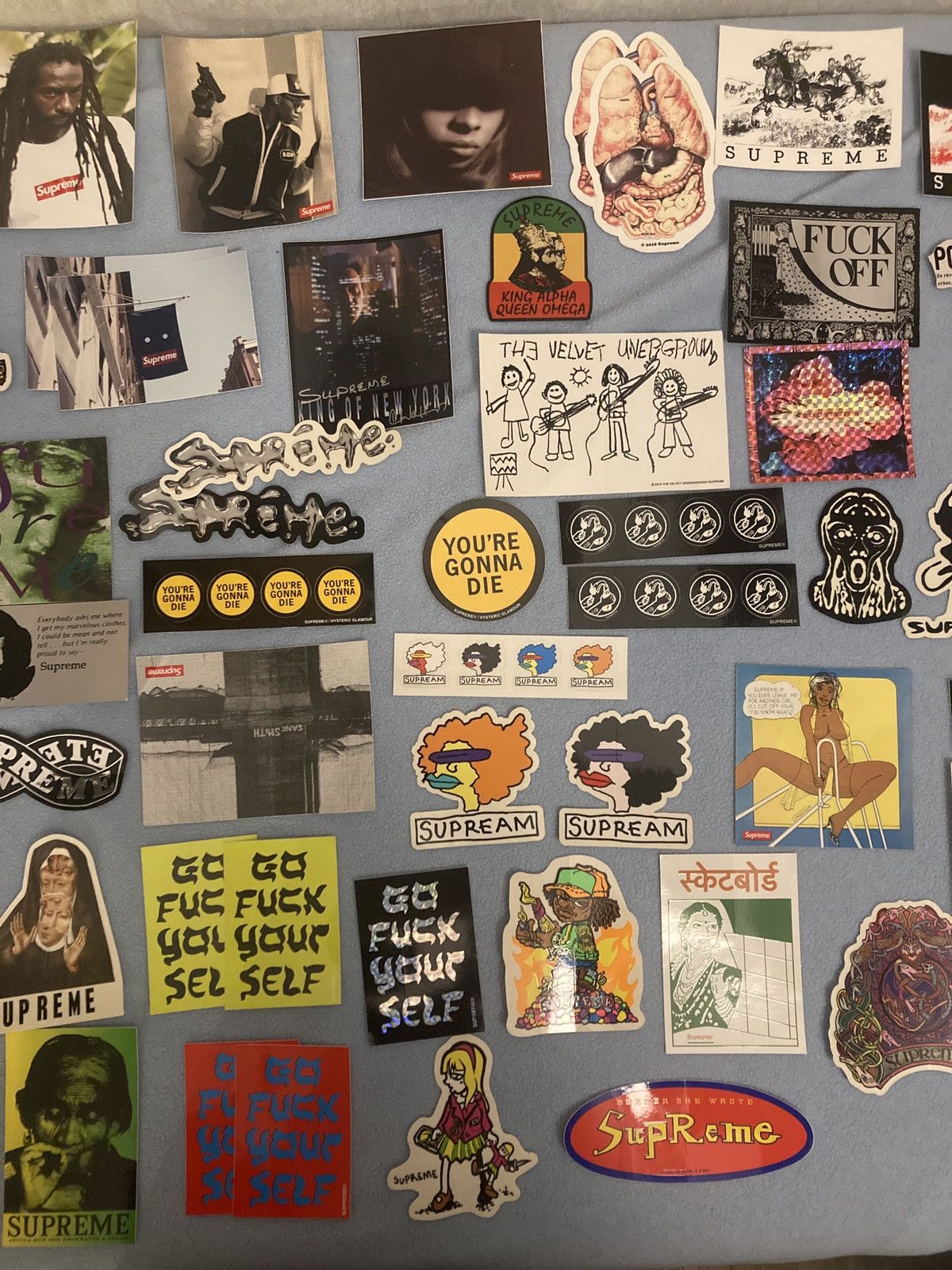 Band Tees × Supreme Supreme Sticker Lot 120+ Size ONE SIZE - 14 Thumbnail
