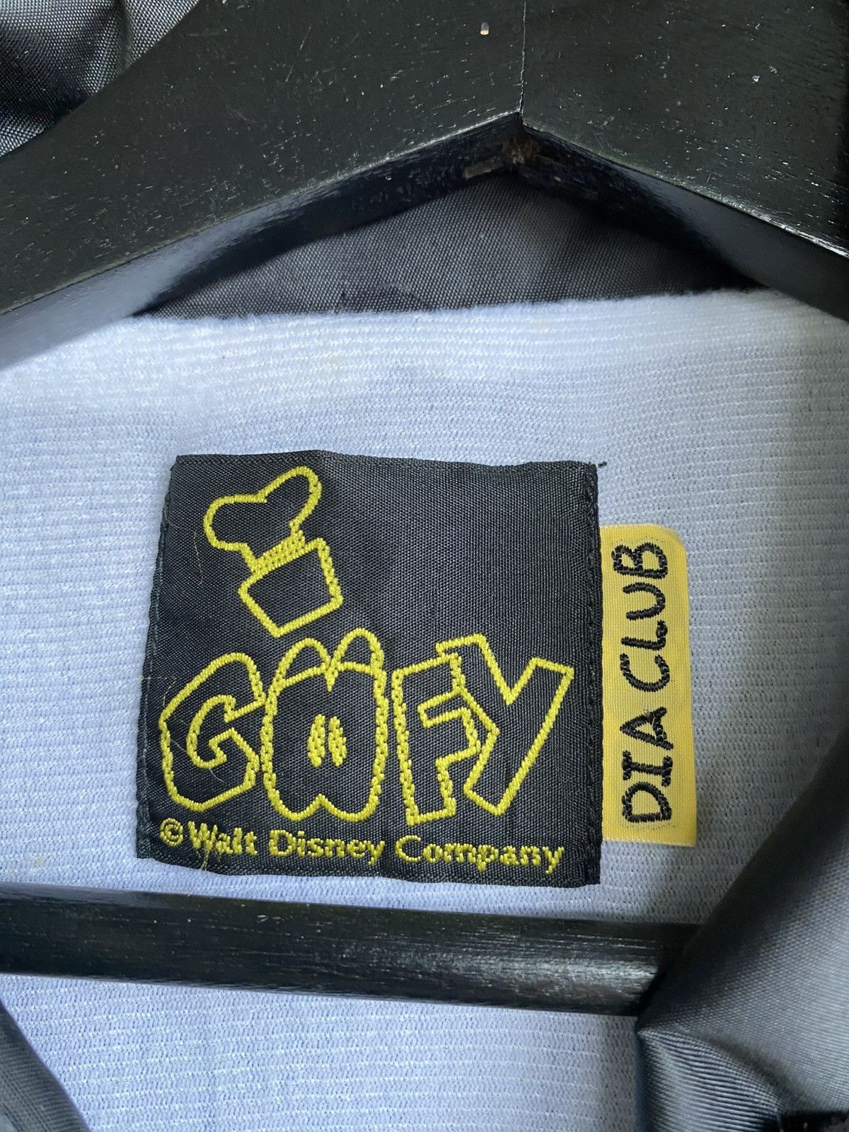 Disney Vintage Disney Goofy Coaches Jacket – 90s Black Nylon Size US L / EU 52-54 / 3 - 7 Thumbnail