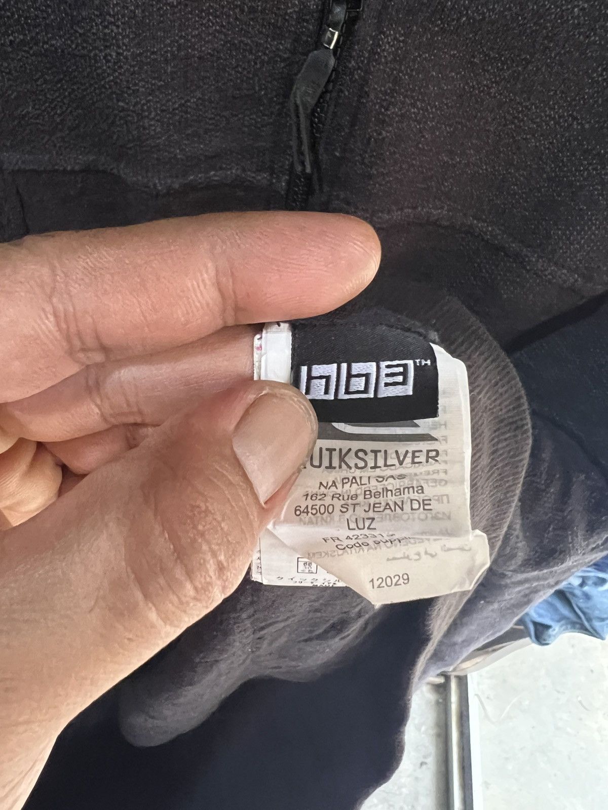 Quiksilver 🔥Quiksilver Small Logo Zipper Hoodie Size US M / EU 48-50 / 2 - 14 Thumbnail