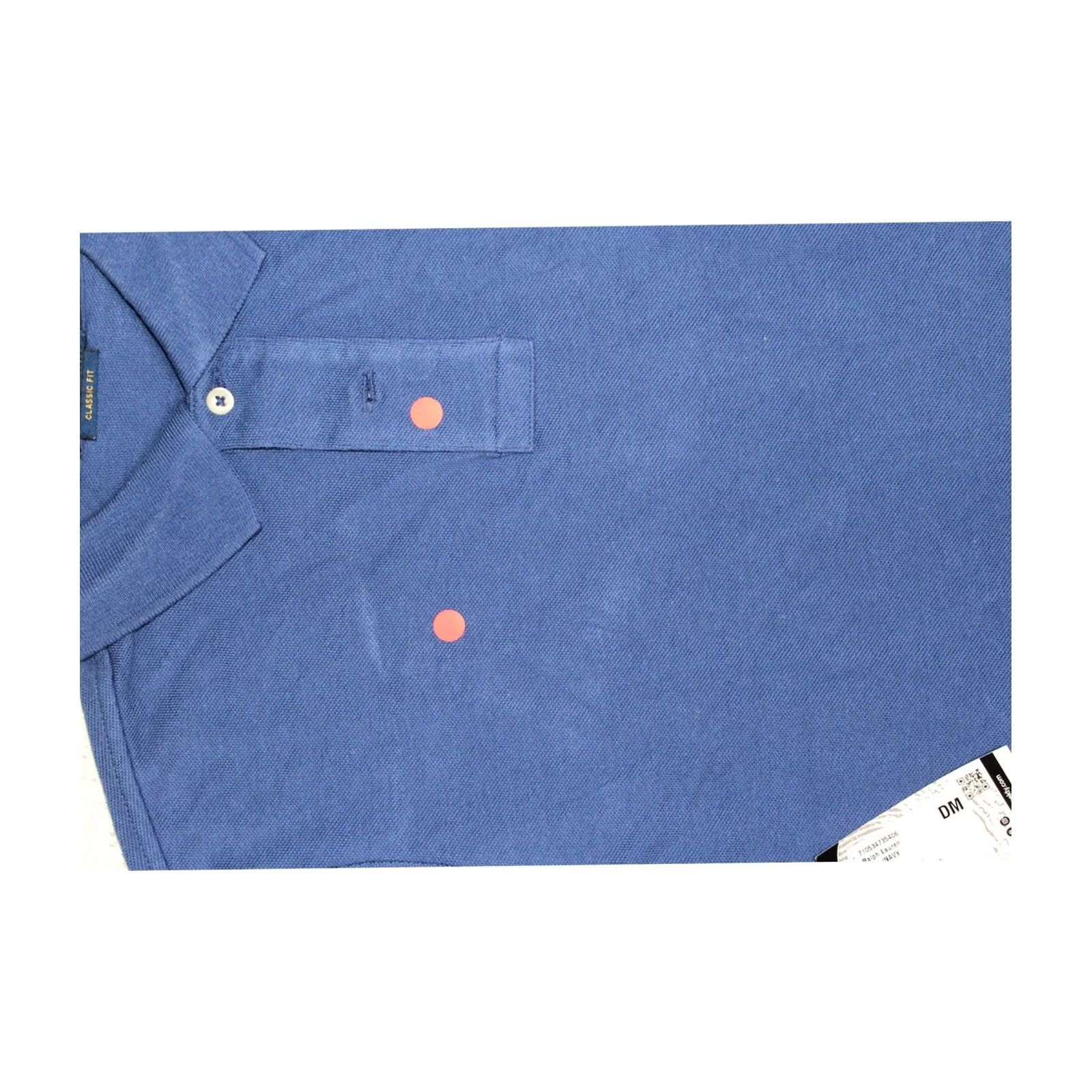 Ralph Lauren Ralph Lauren Mens Ribbed Collar Polo Shirt S navy Solid Size US S / EU 44-46 / 1 - 3 Thumbnail
