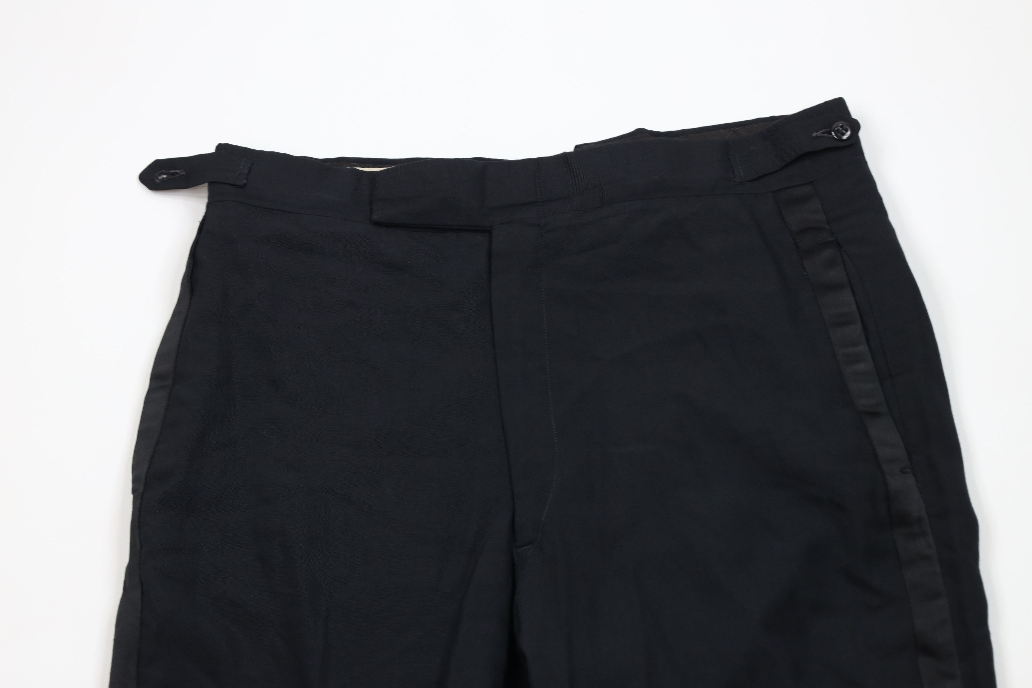 Vintage Vintage 60s Streetwear Tuxedo Suit Bell Bottoms Pants USA Size US 34 / EU 50 - 2 Thumbnail