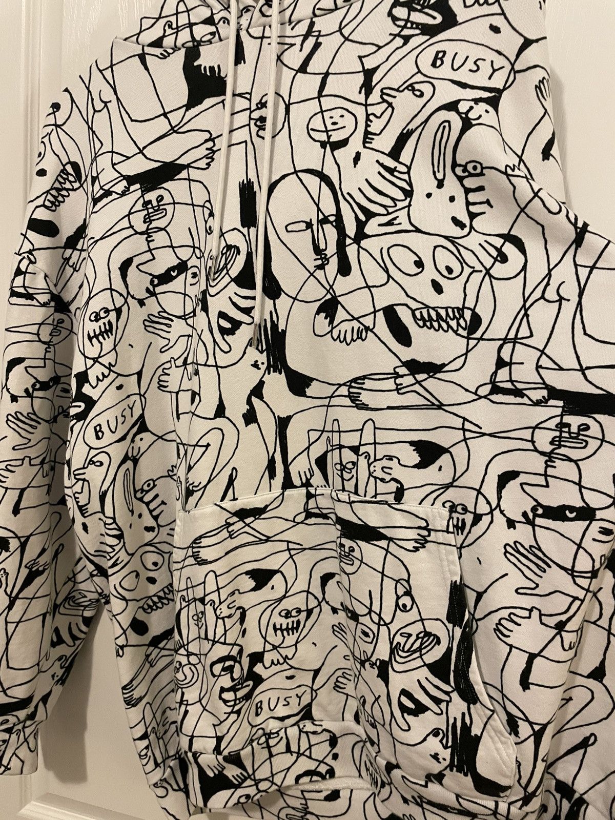 Celine SS22 Cosmic Cruiser ‘Busy’ AOP Hoodie Size US M / EU 48-50 / 2 - 2 Thumbnail