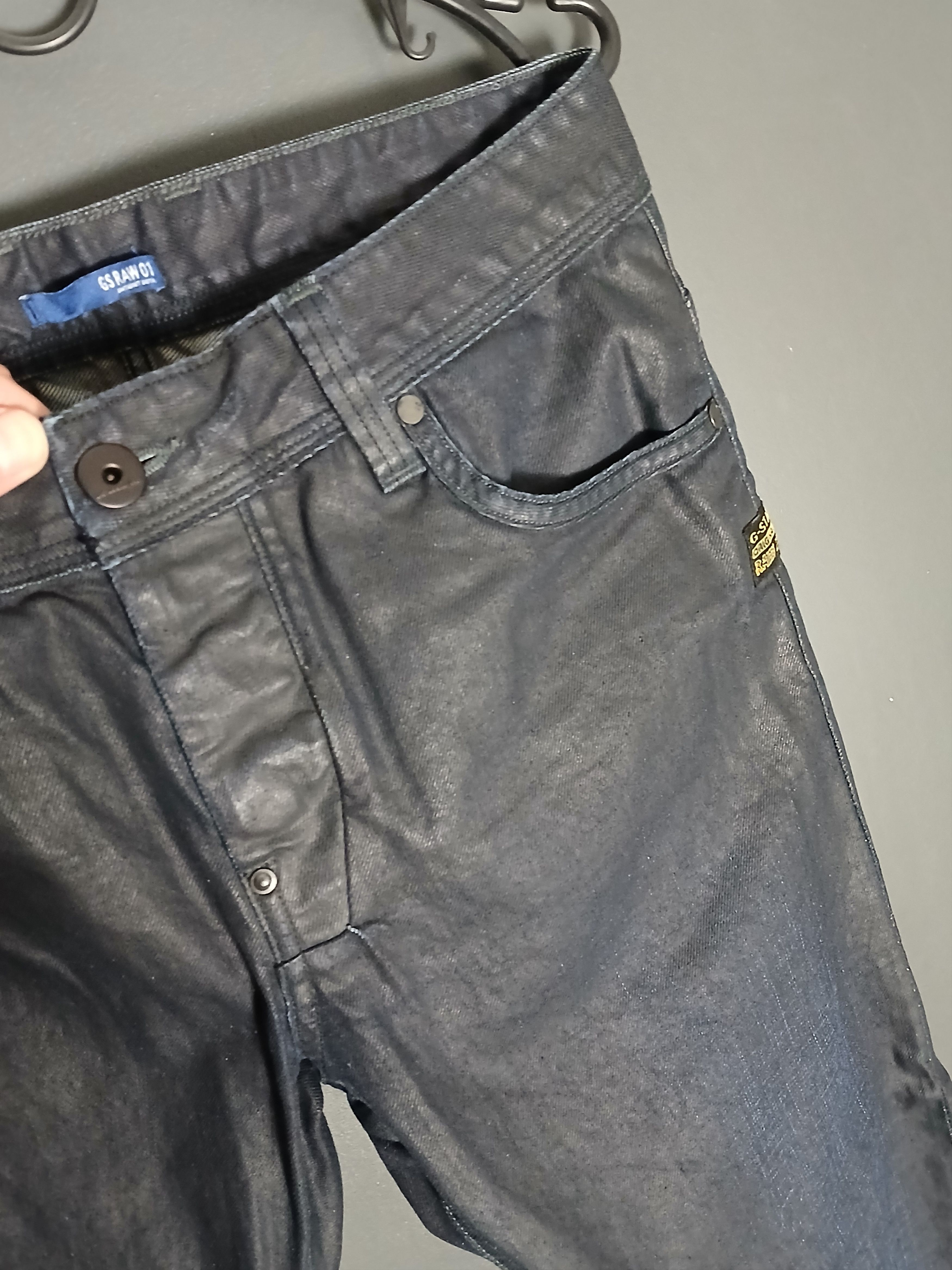 G-Star G-Star Waxed Jeans Pants Size US 32 / EU 48 - 4 Thumbnail